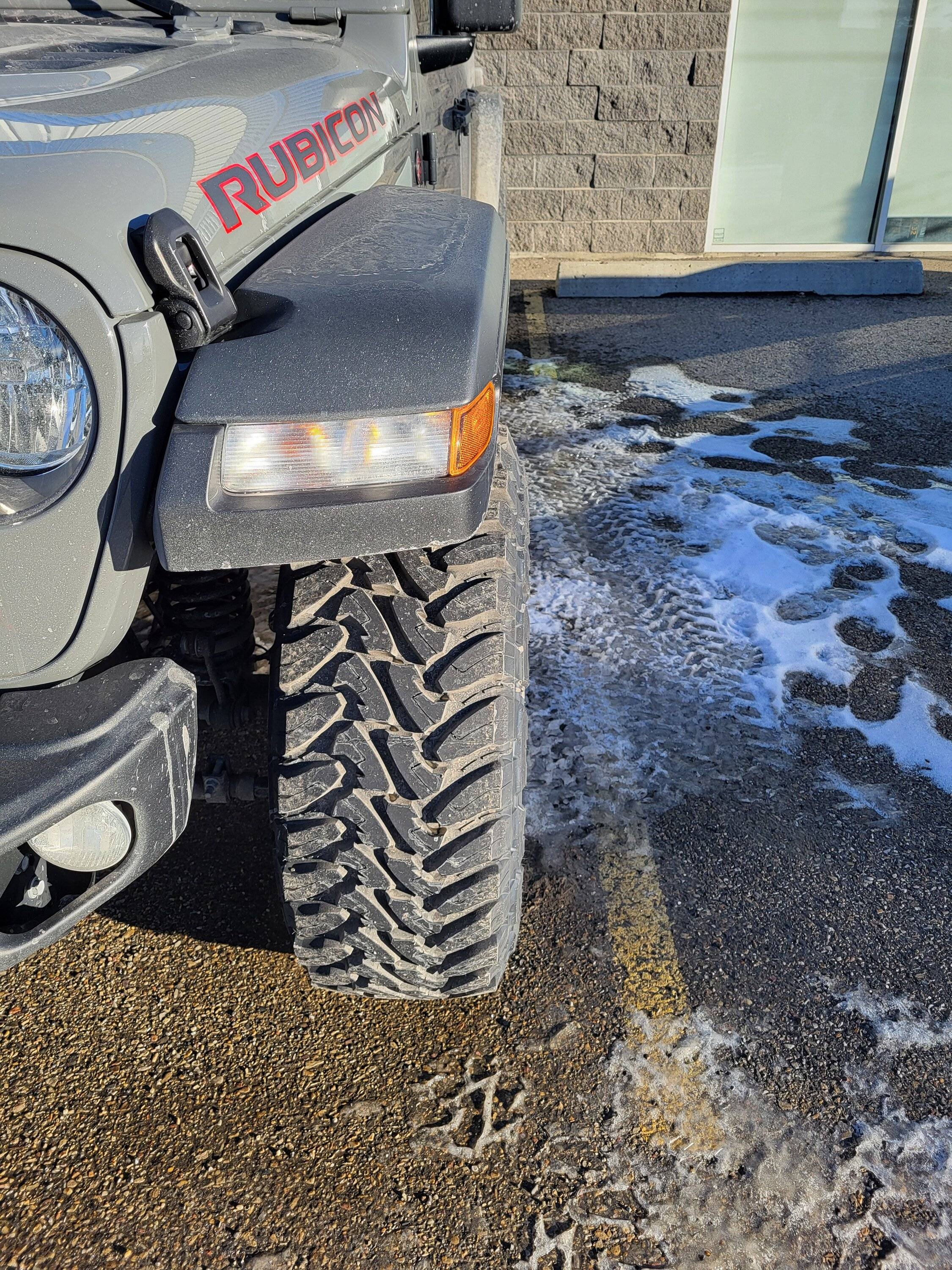 Jeep Gladiator Did I find the perfect Offset for a Mojave? 20240229_085921