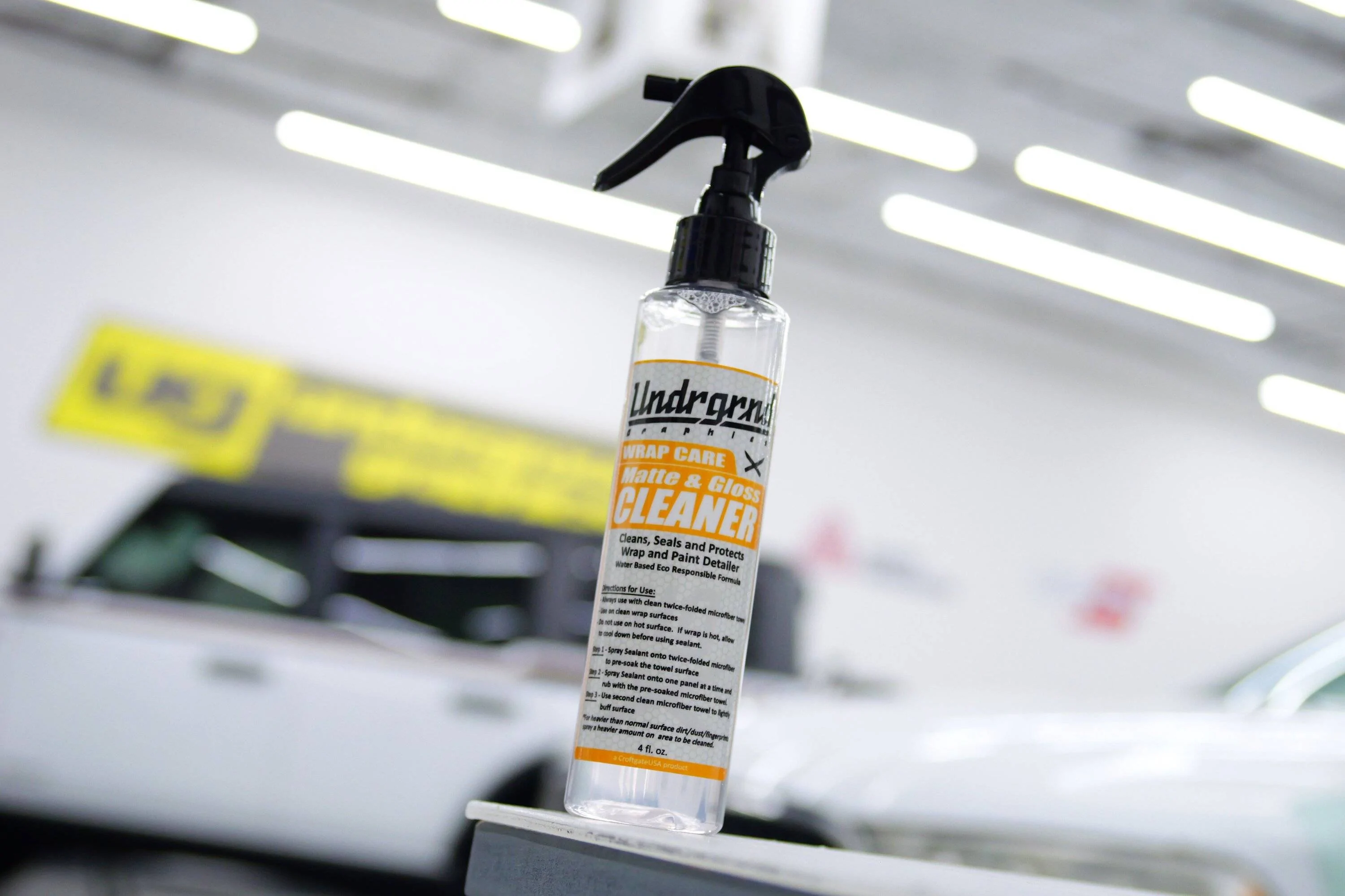 Jeep Gladiator Vinyl Wrap/ PPF  Install and Care Solutions Cleaner 2