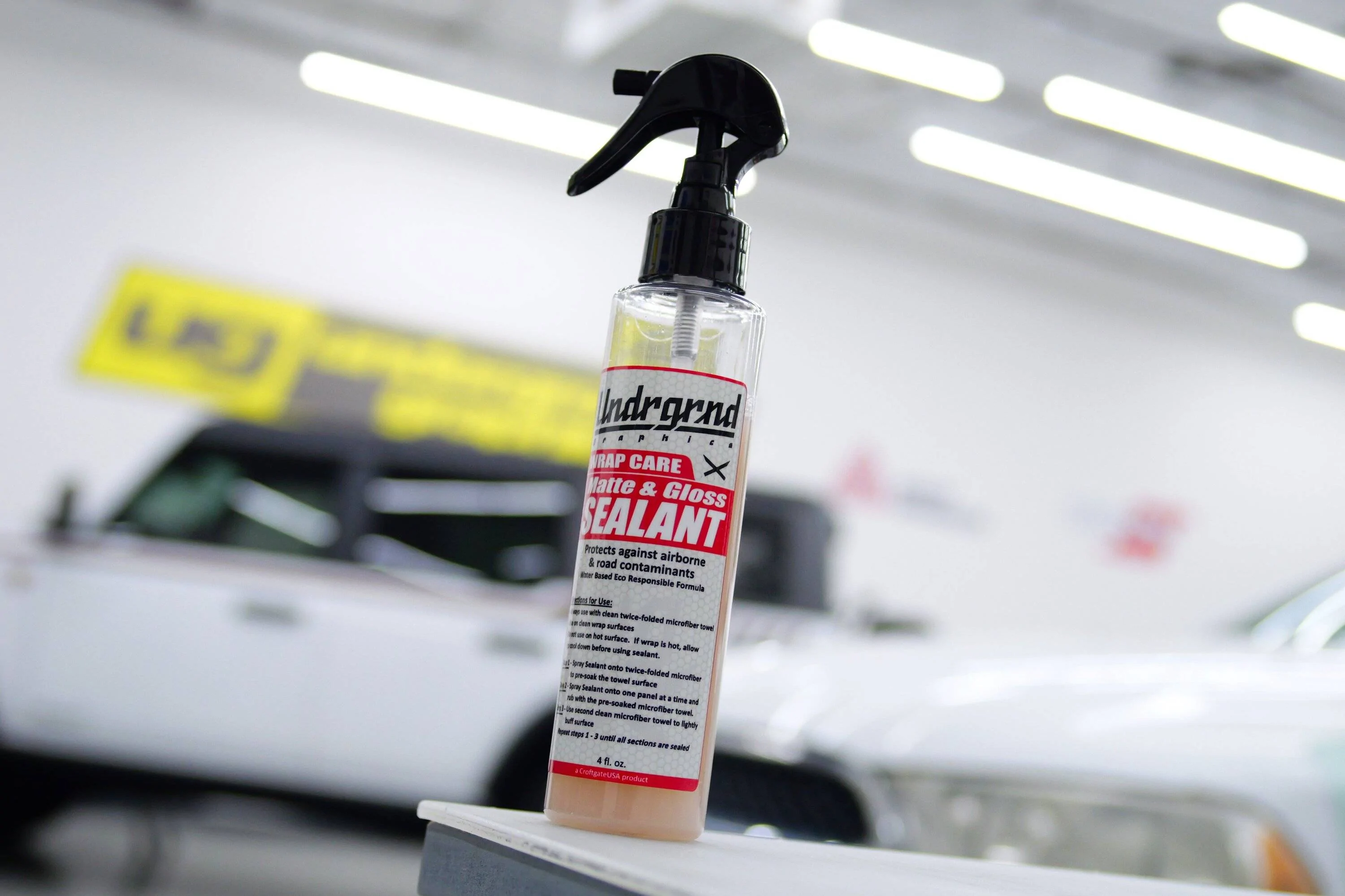 Jeep Gladiator Vinyl Wrap/ PPF  Install and Care Solutions Sealant 2