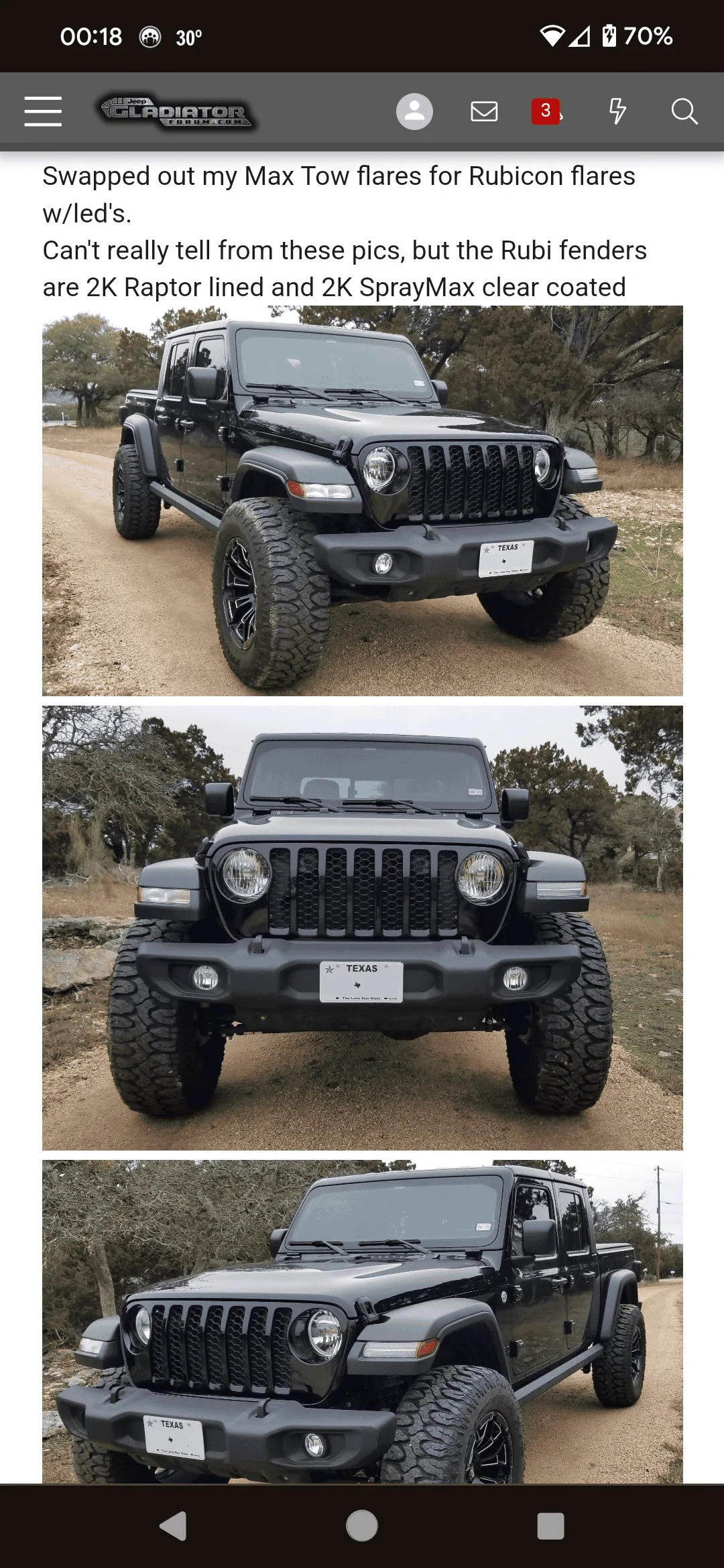 Jeep Gladiator White Raptorliner? Screenshot_20240305-182830