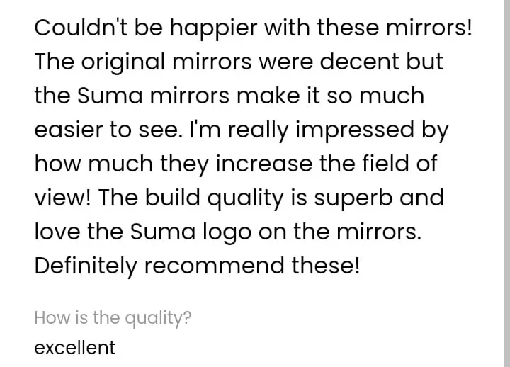 Jeep Gladiator ⚡SUMA Mirrors⚡Reduce Blind Spots & Glare 026b6368-5ba9-4a14-920b-e87f084c5045