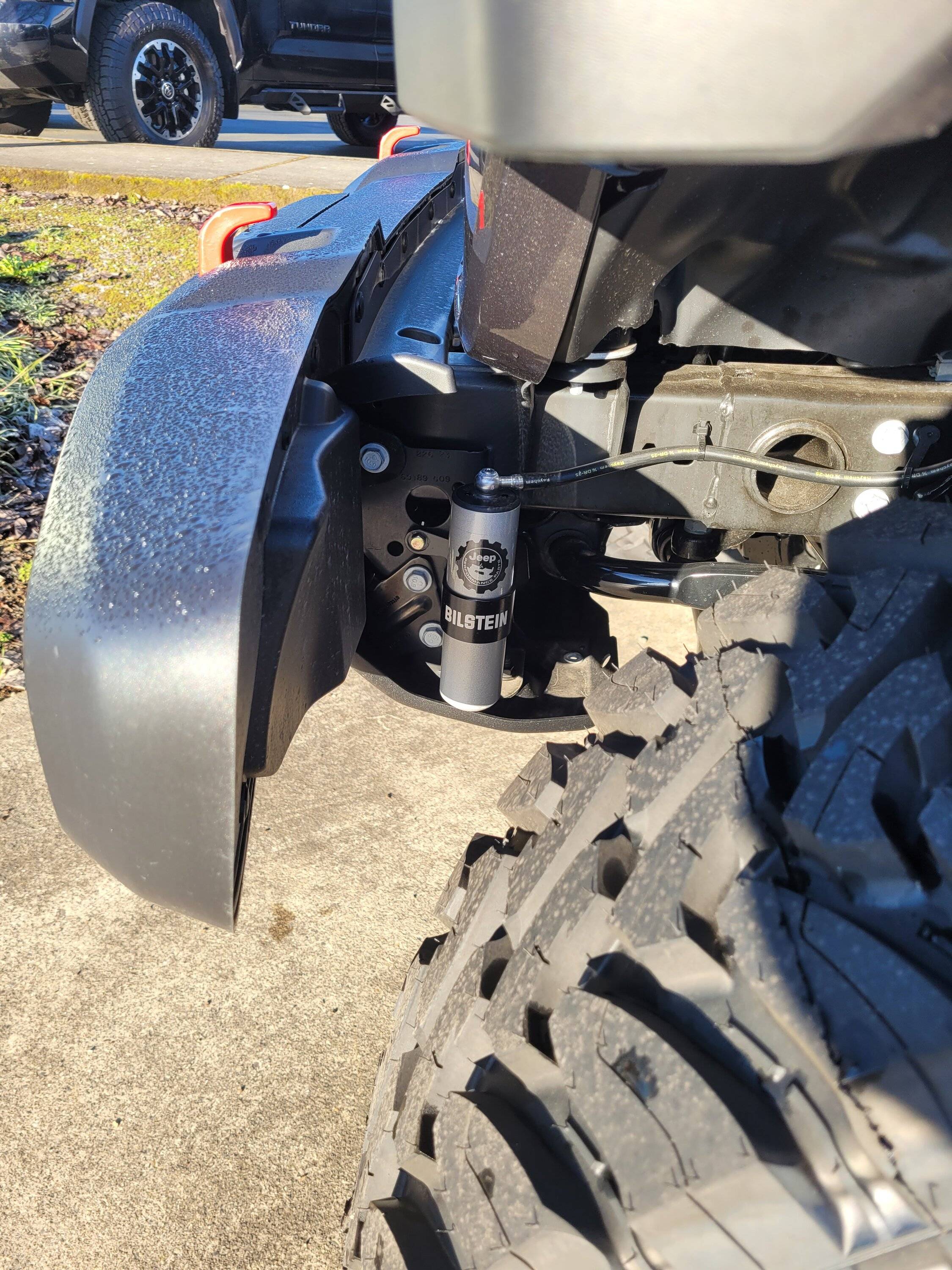 Jeep Gladiator Why I could never run my snow plow on a Mojave 20240306_081755
