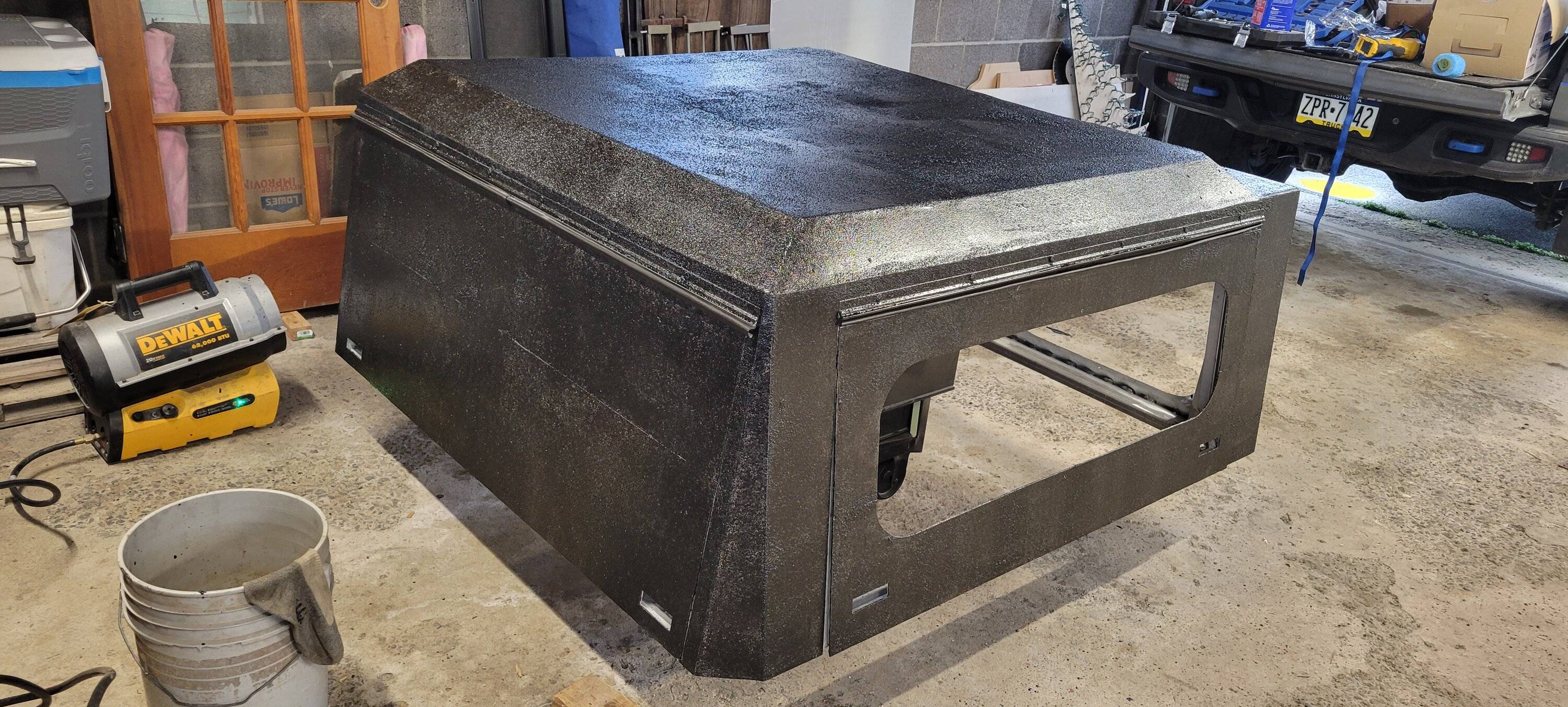 Jeep Gladiator My DIY bed cap 20240306_111106
