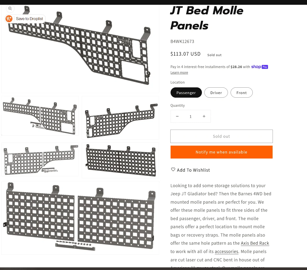 Jeep Gladiator Rough Country molle panel/ bed cover install questions. Captur