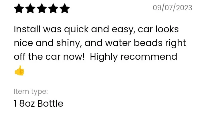 Jeep Gladiator SUMA Ceramic Coating Spray | Customer's Reviews 7133a88f-8a39-4b09-993f-6490a03bd58d