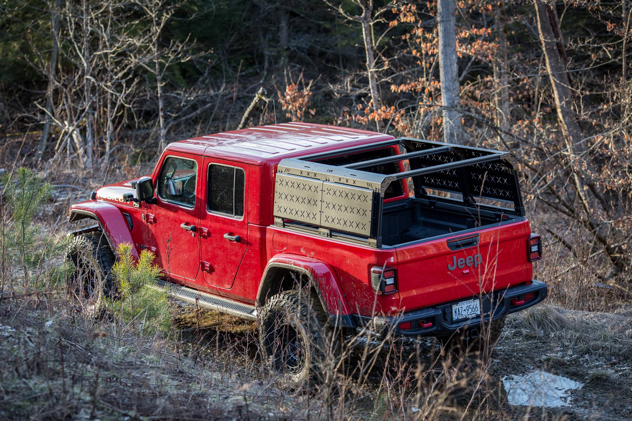 Jeep Gladiator New Rack System - Sneak Preview Gladiator 22 inch Six Pack -3