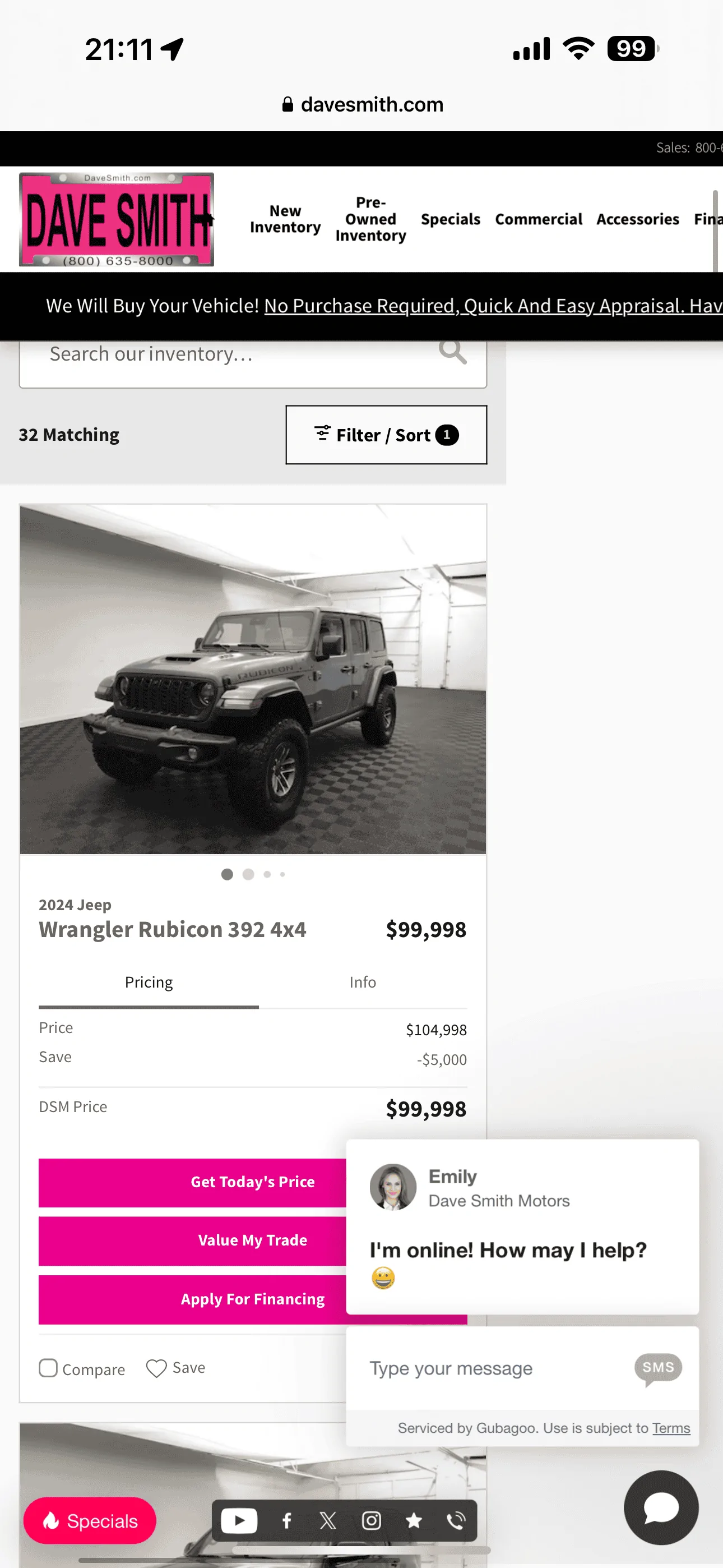 Jeep Gladiator Now being hounded by another dealer - wanting my truck IMG_3994