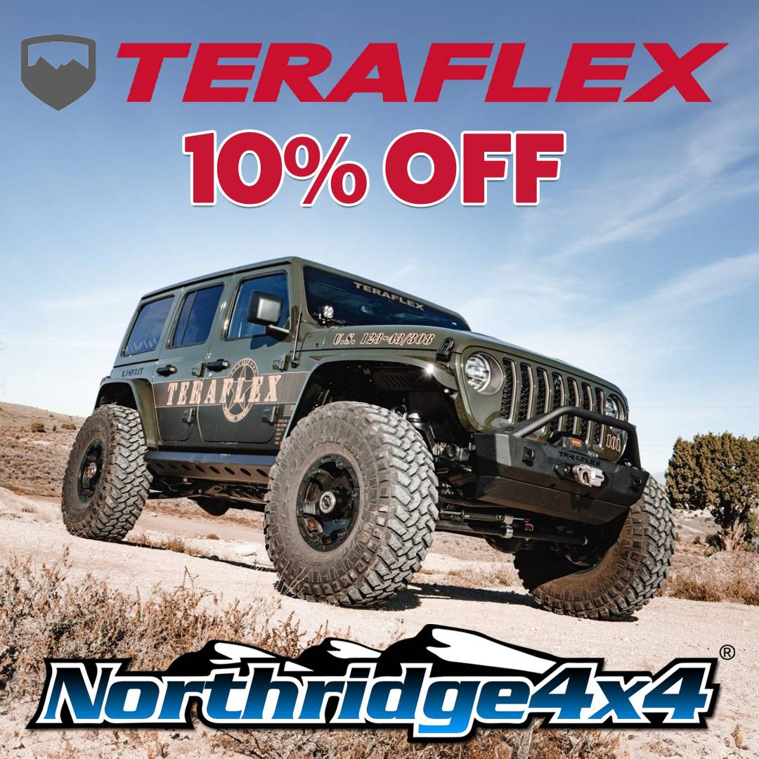 Jeep Gladiator 10% OFF all TeraFlex - 4 Days Only! social_Tera