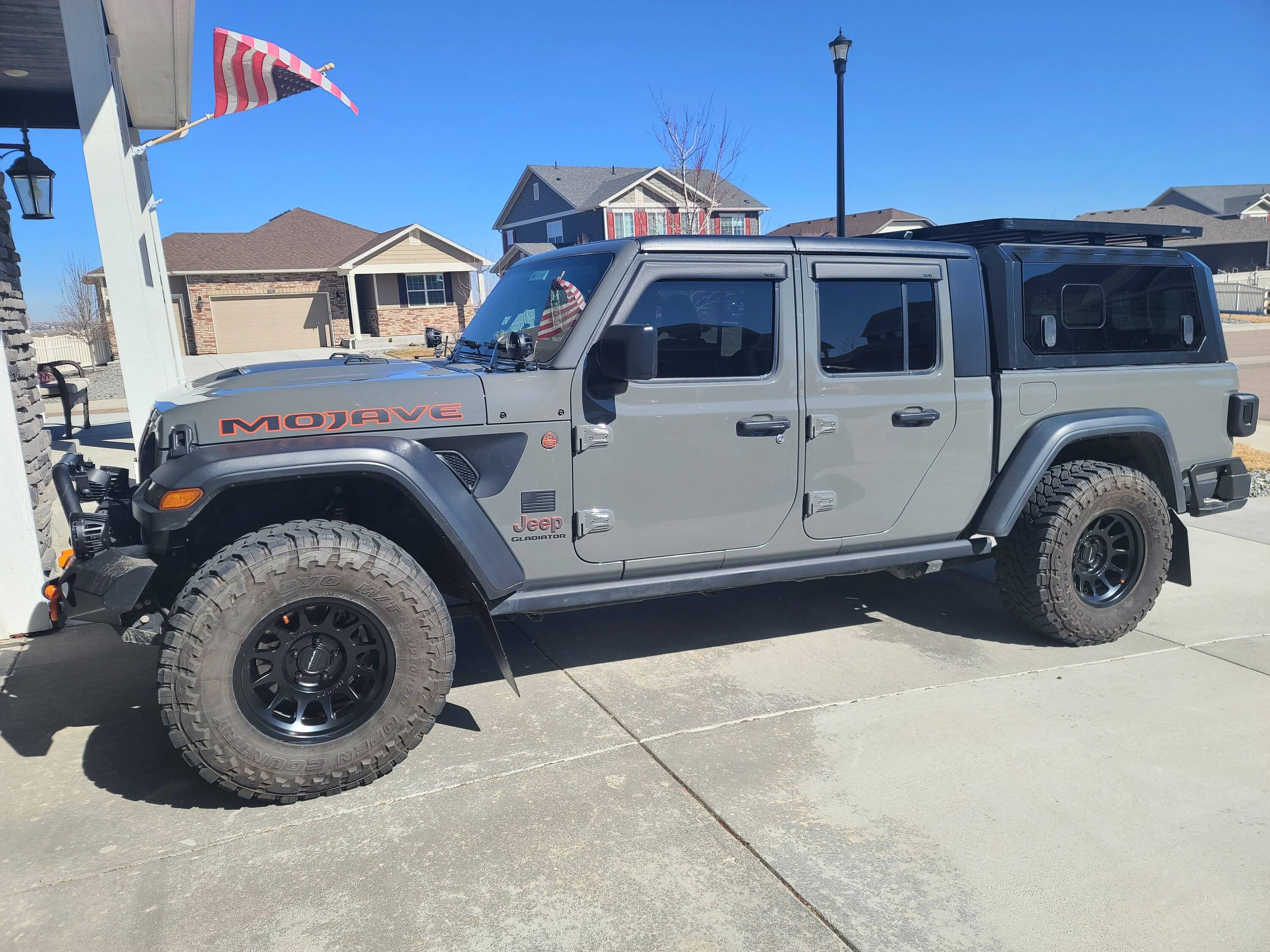 Jeep Gladiator Looking for Pics of -12 offset wheels, meaning how far do they poke out, not what do they look like from the broad side?  Also...... 20240229_110228