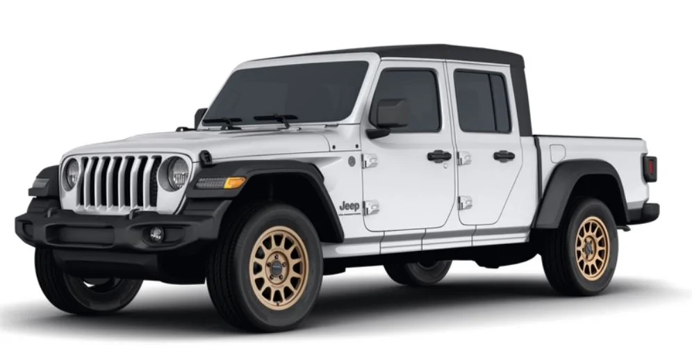 Jeep Gladiator Bronze or black rims on all white Gladiator? WhtGldBrnz