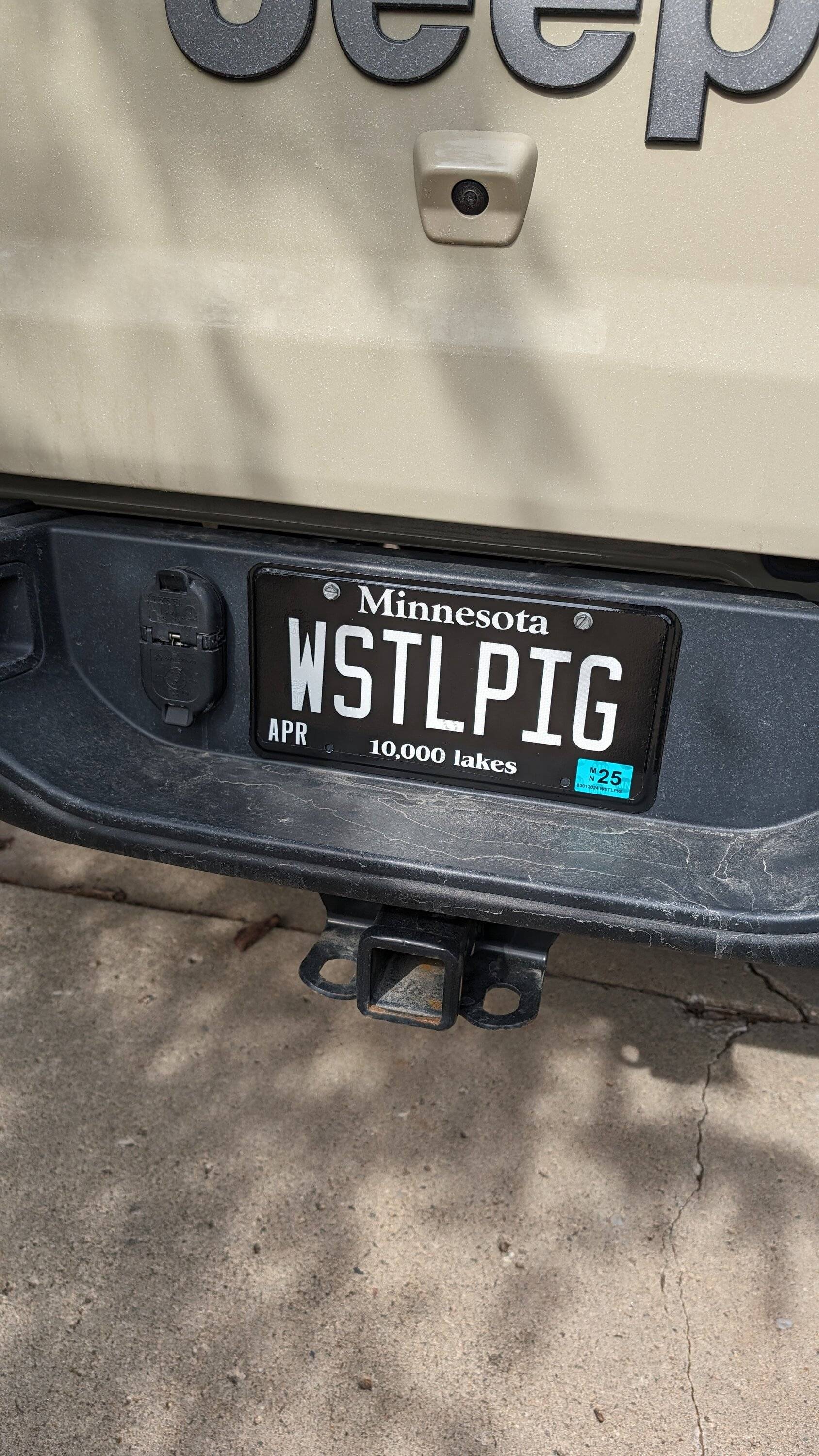 Jeep Gladiator Let's See Your Personalized Plates 1000006871