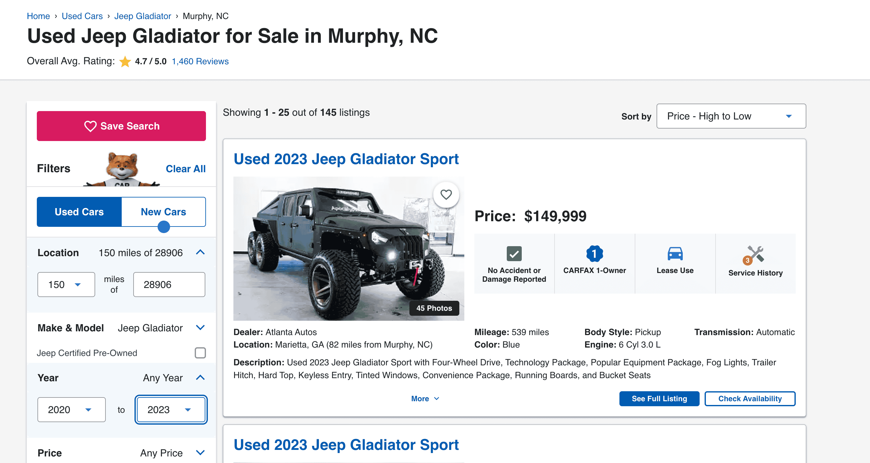 Jeep Gladiator Now being hounded by another dealer - wanting my truck Screenshot 2024-03-08 at 4.35.08 PM