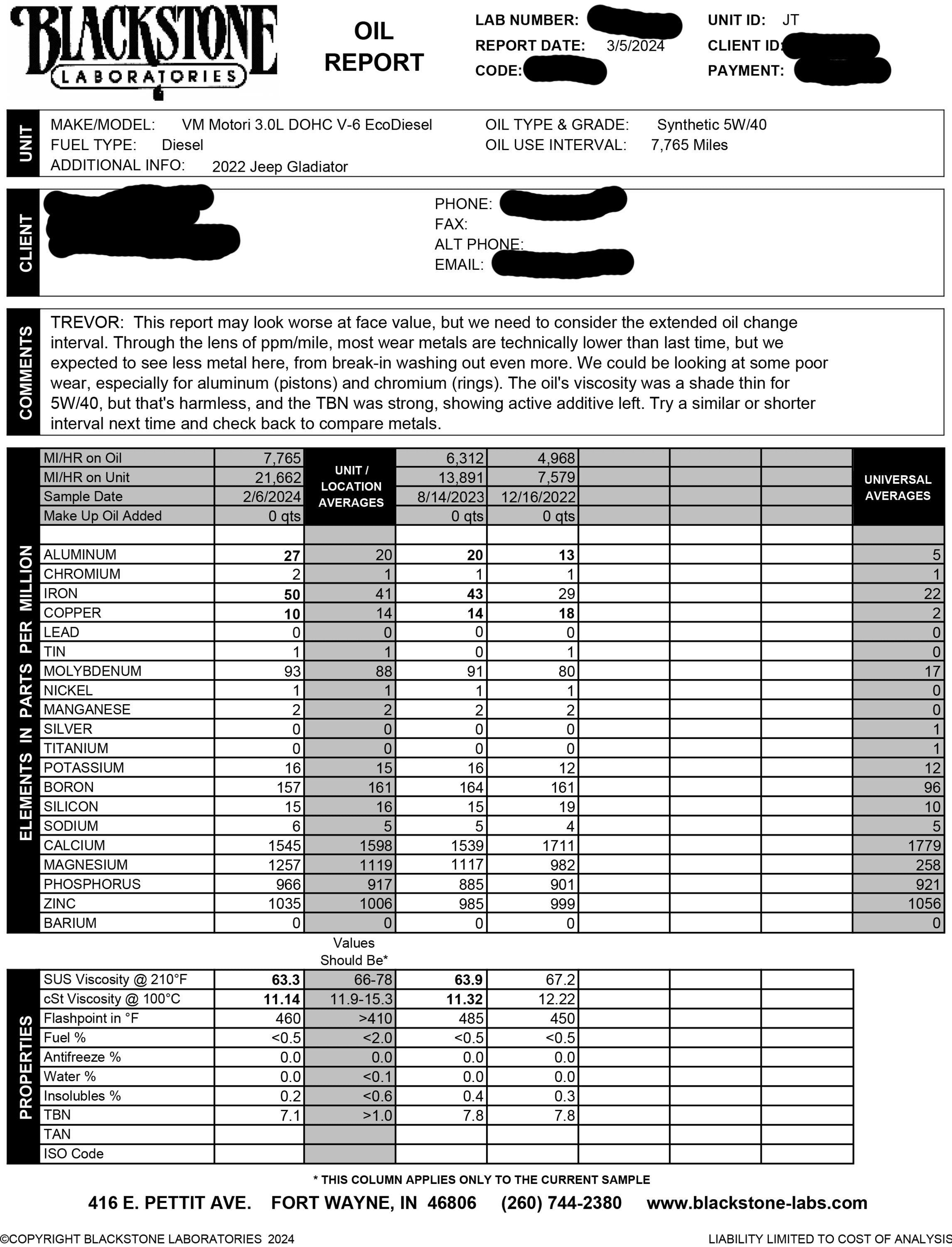 Jeep Gladiator CP4 Fuel Pump EcoDiesel Recall Blackstone Report
