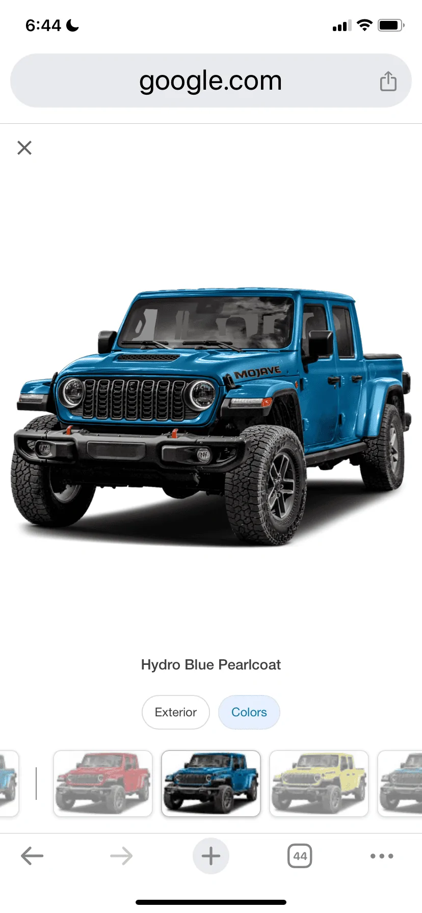 Jeep Gladiator Bikini pearl IMG_8872