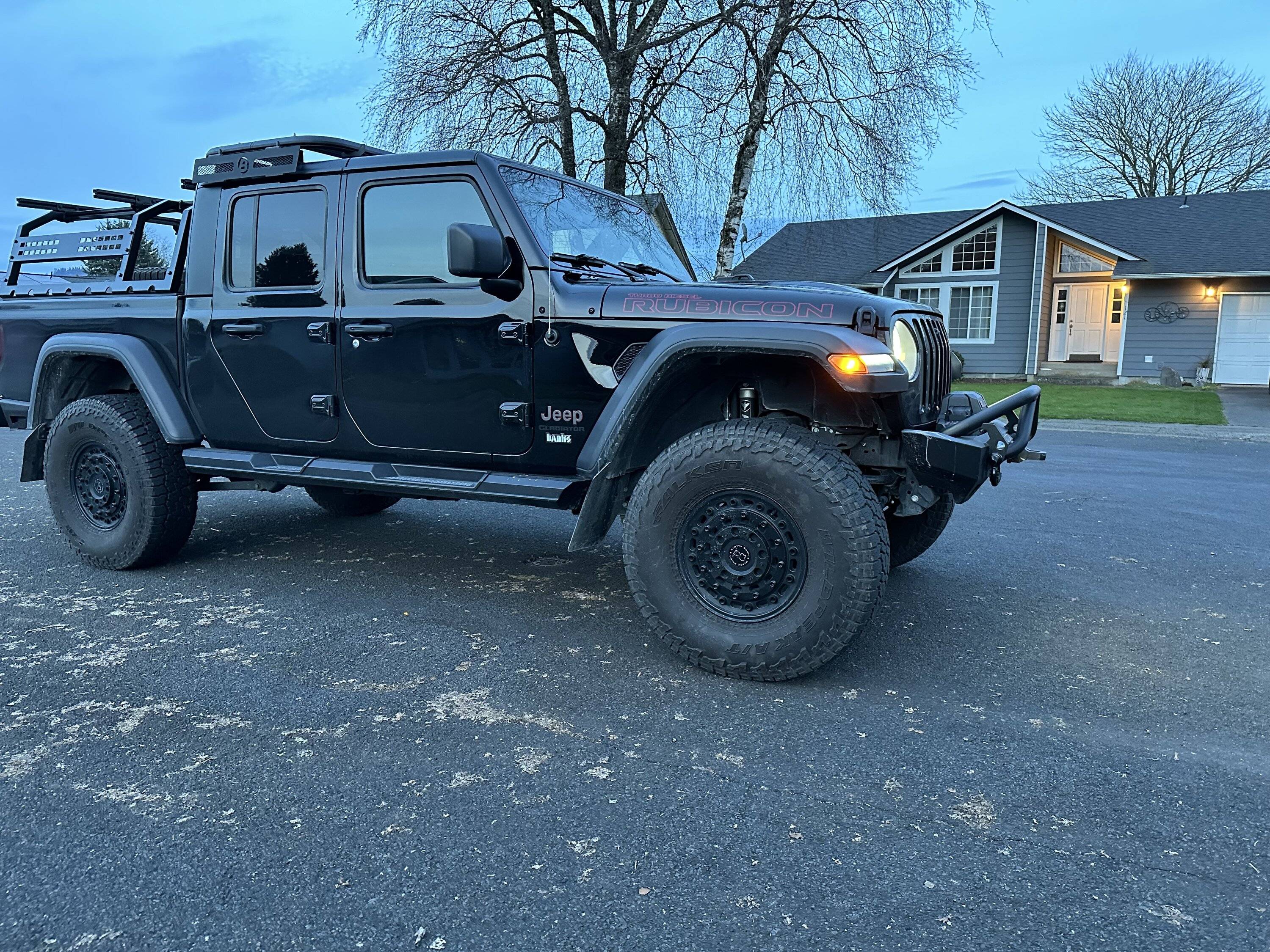 Jeep Gladiator Show me your black rims on your black gladiator! IMG_3825