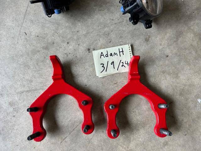 Jeep Gladiator Rubicon Red tow hooks hooks