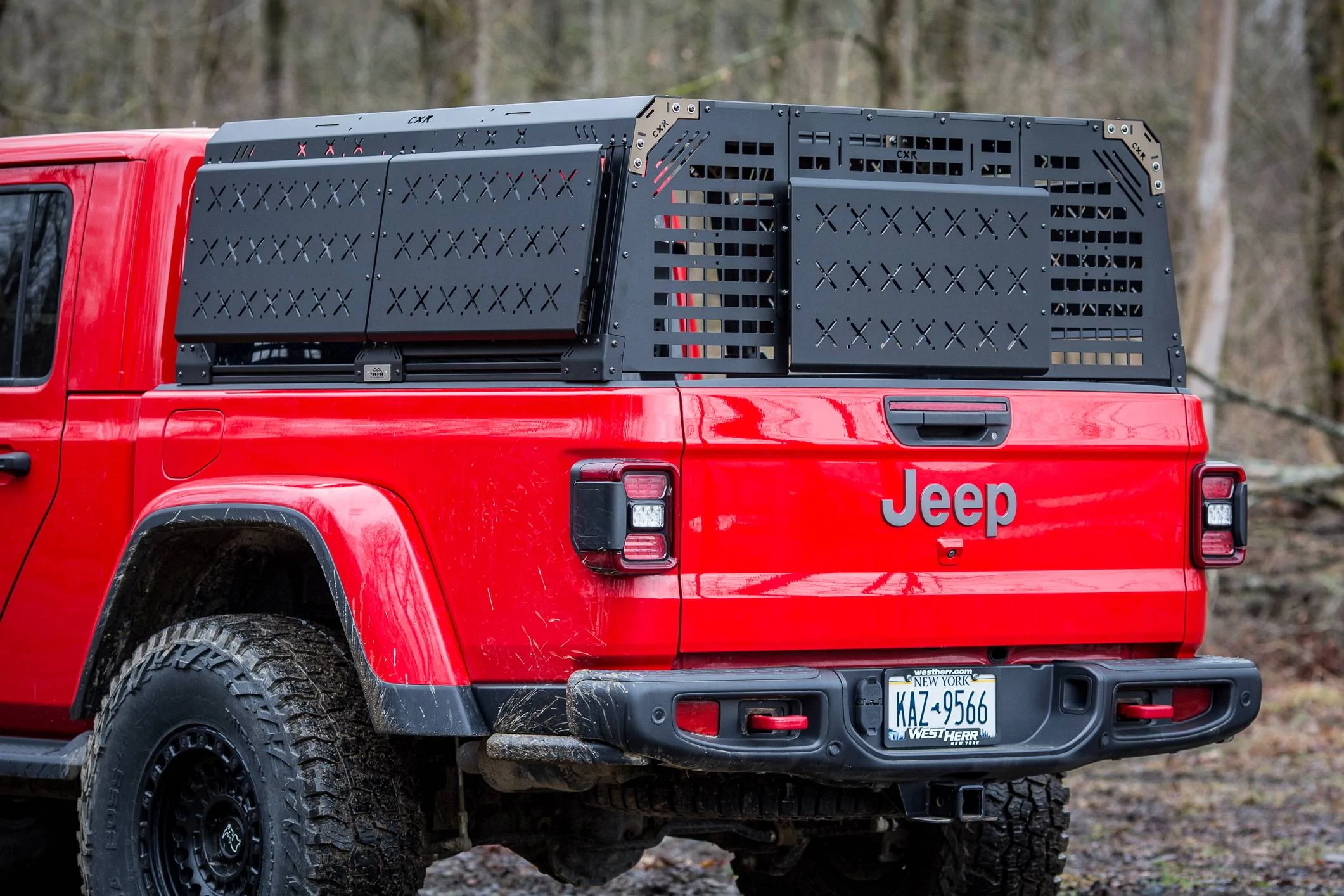 Jeep Gladiator New Rack System - Sneak Preview Gladiator Rear Enclosure -9