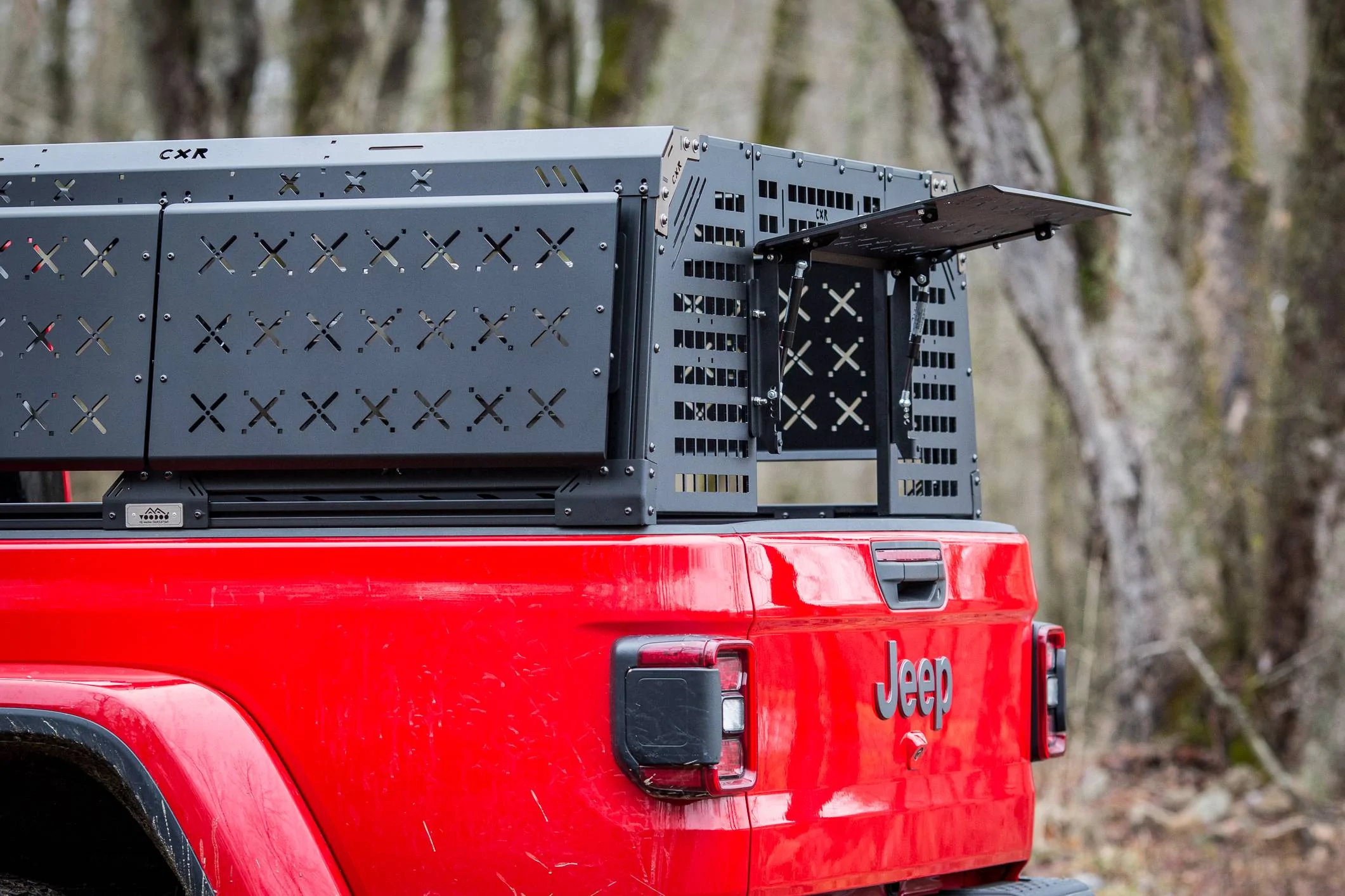 Jeep Gladiator New Rack System - Sneak Preview Gladiator Rear Enclosure -3