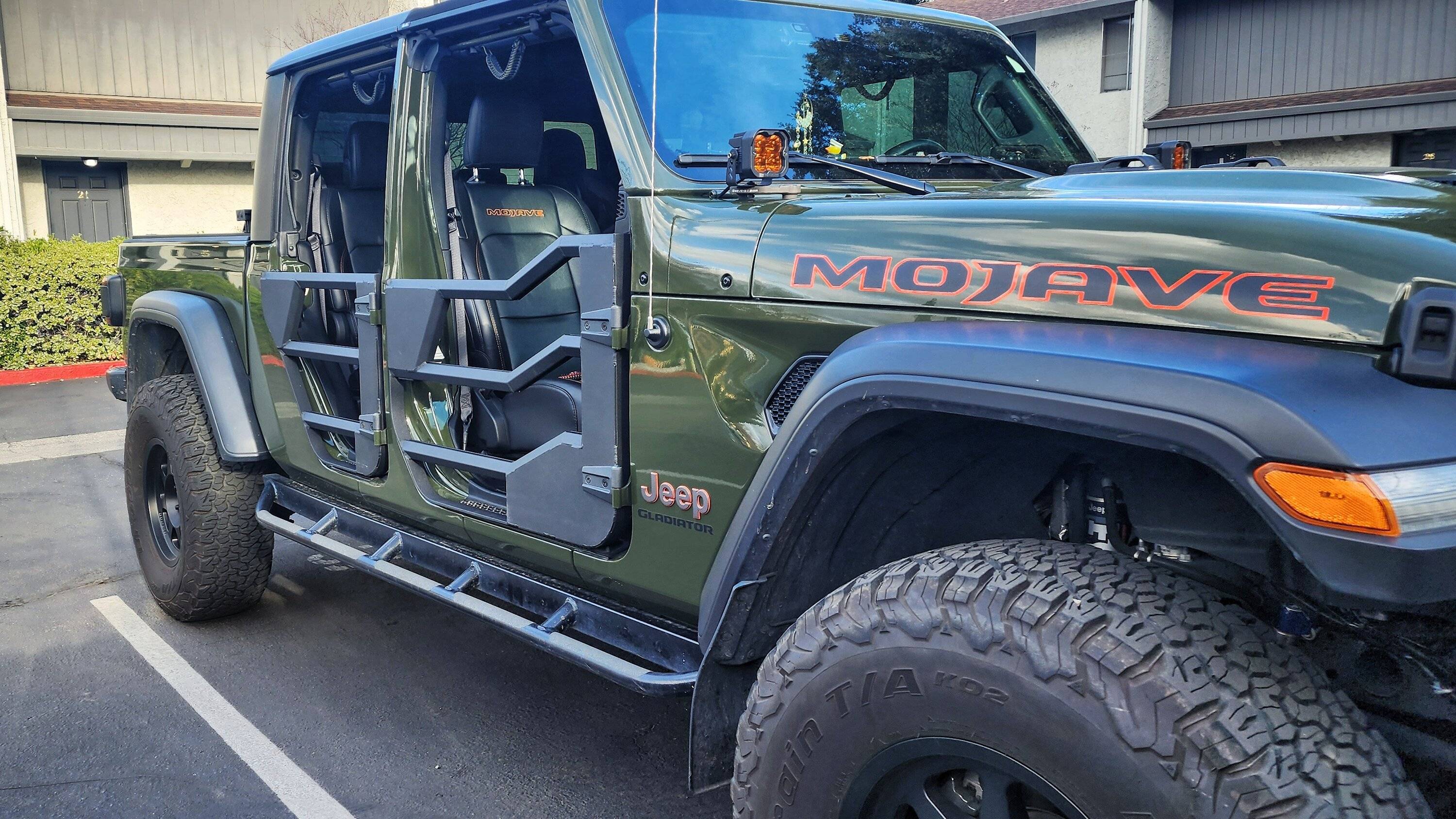 Jeep Gladiator Andrew's 2022 Sarge Green Mojave - Northern CA 20240309_161952-01