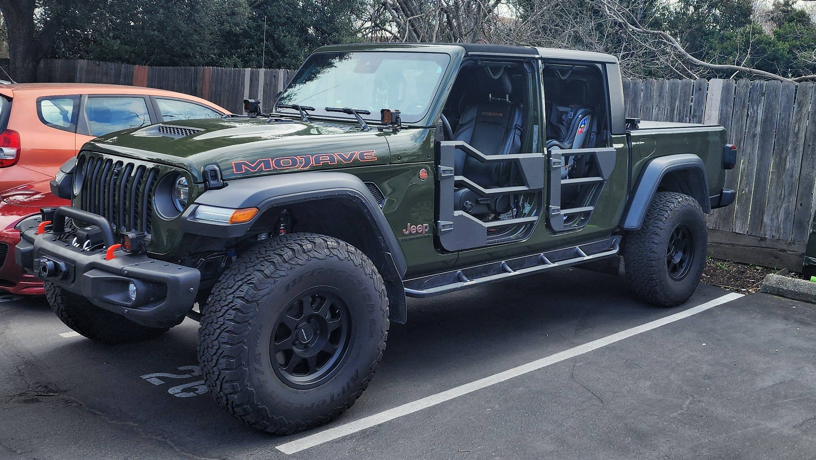 Jeep Gladiator Andrew's 2022 Sarge Green Mojave - Northern CA 20240309_151728-01