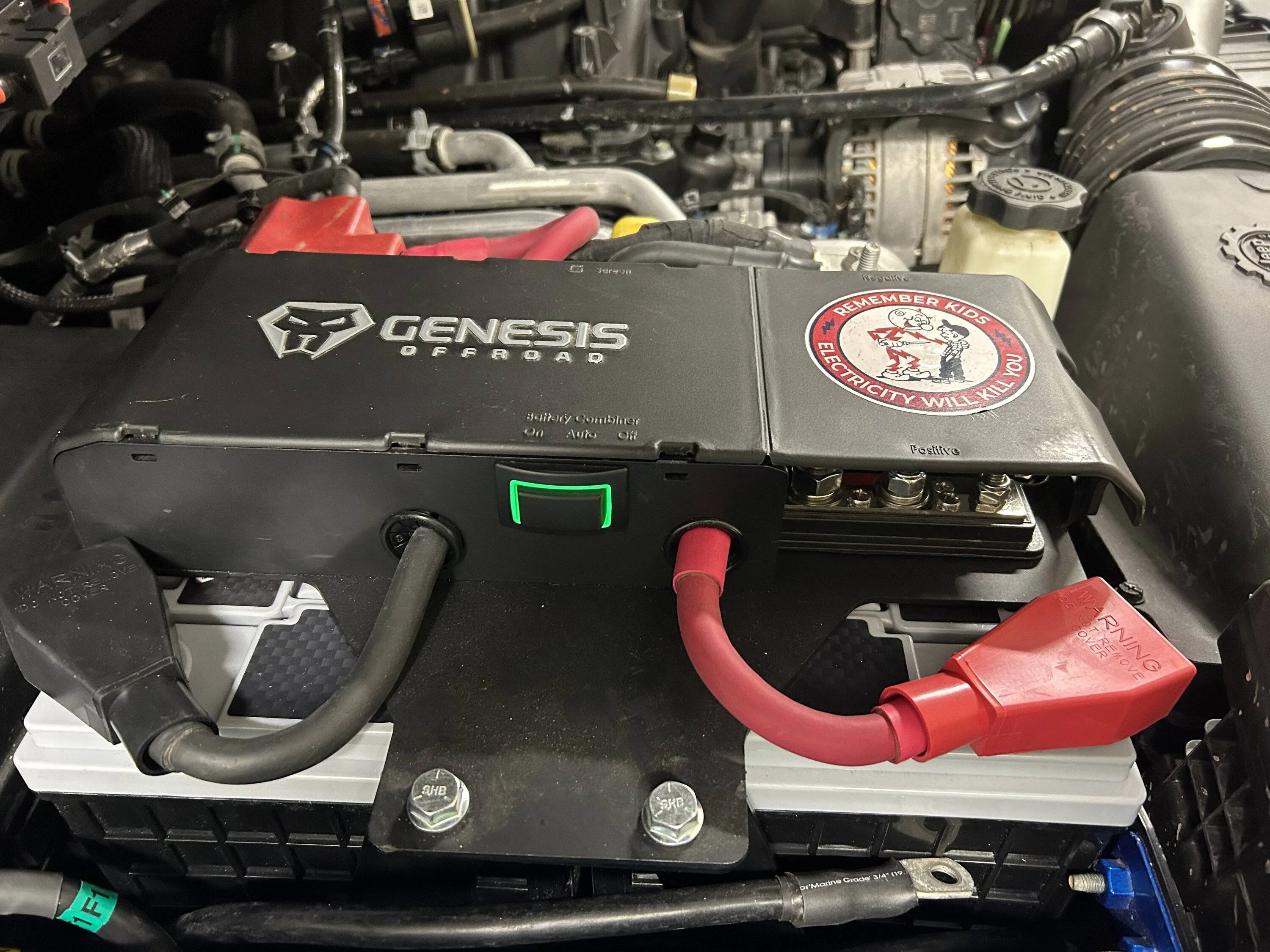 Jeep Gladiator New Genesis Offroad battery products for the ESS system IMG_0413