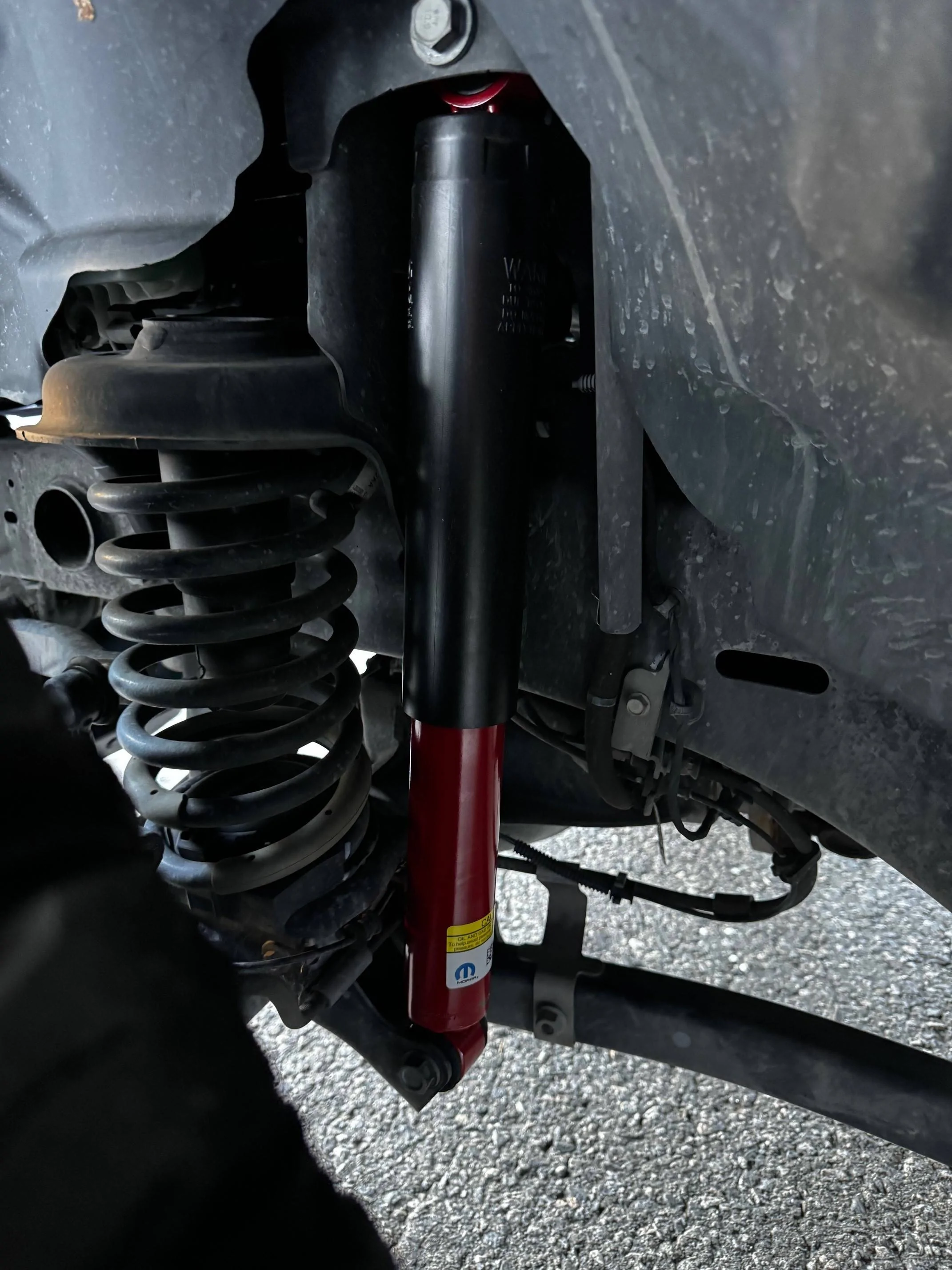 Jeep Gladiator FOX shock replacement resolution form dealer is Bilstein shocks (for me) shock 1