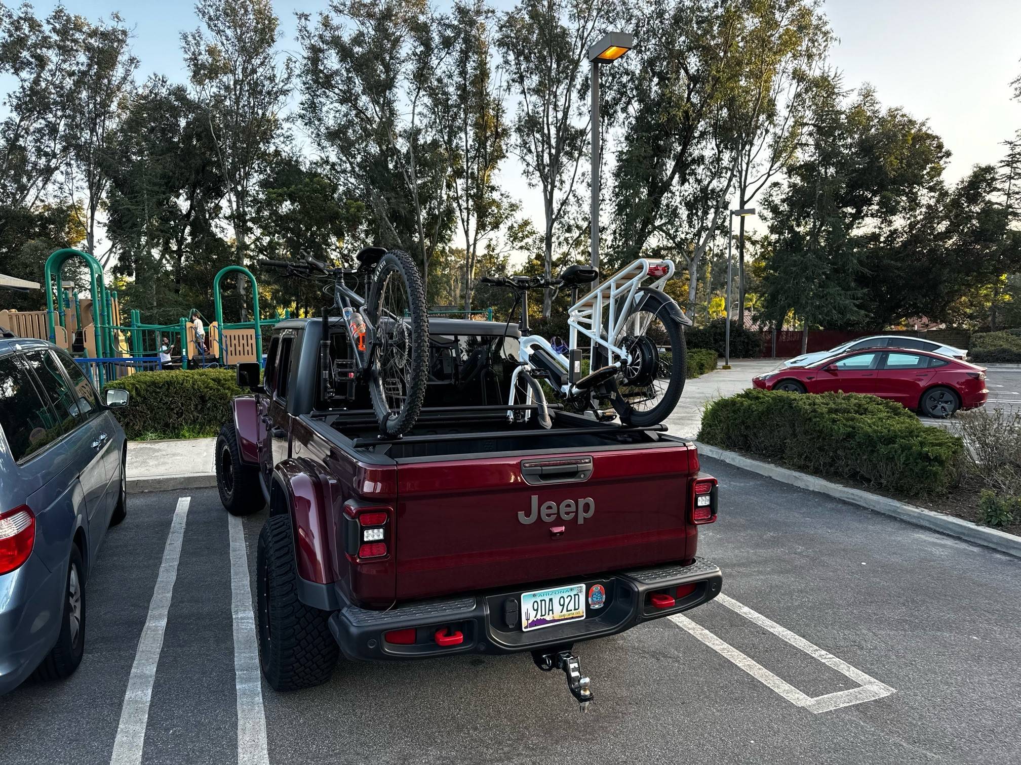 Jeep Gladiator What did you do TO your Gladiator today? [ADMIN WARNING: NO POLITICS, NO GUN TALK] bike mount 2