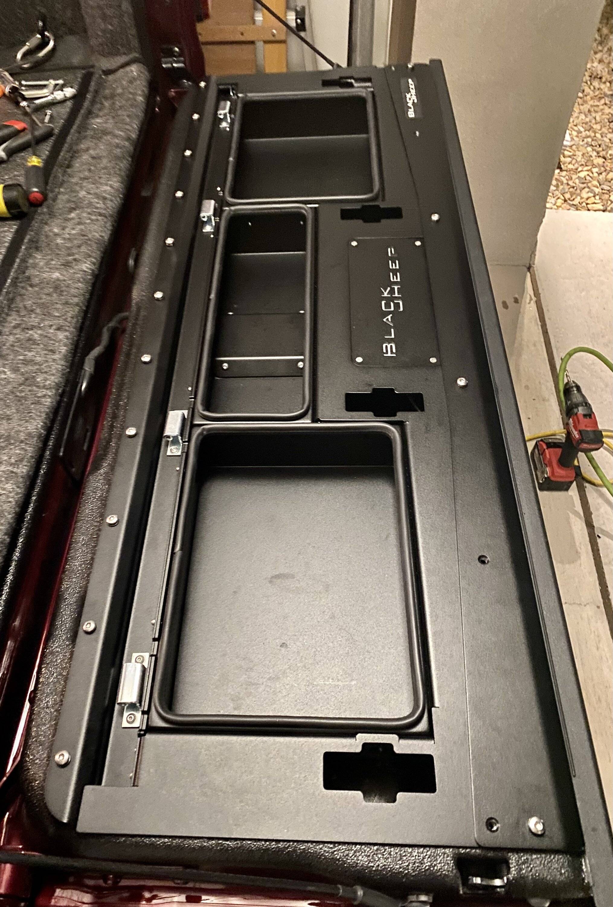 Jeep Gladiator I cut a giant hole in my tailgate! Reaper Off-Road Tailgate Box install and write-up. IMG_7270