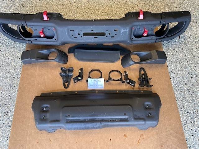 Jeep Gladiator MP Concepts Forged Aluminum Front Bumper B1