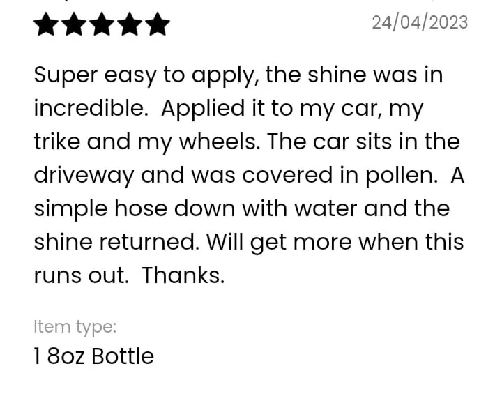 Jeep Gladiator SUMA Ceramic Coating Spray | Customer's Reviews WhatsApp Image 2024-03-12 at 22.14.14 (1)