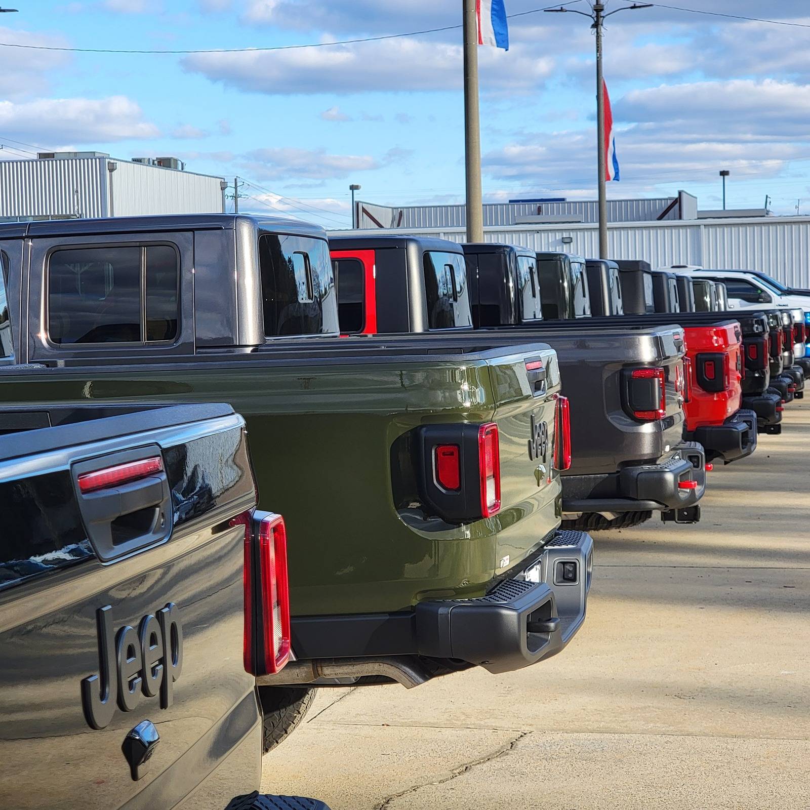 Jeep Gladiator Just Some JTs Hangin' Out 20231228_145923
