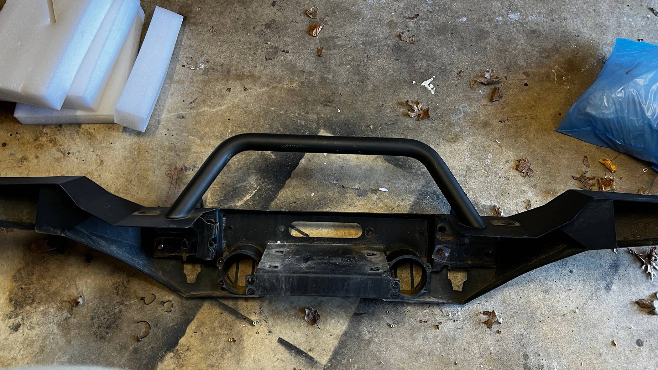 Jeep Gladiator Rugged Ridge HD full width bumper IMG_5483