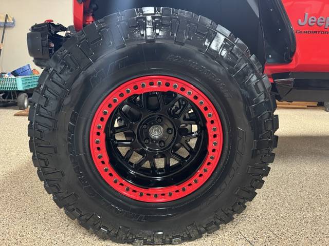 Jeep Gladiator 23 red rubi on 42’s build IMG_1737