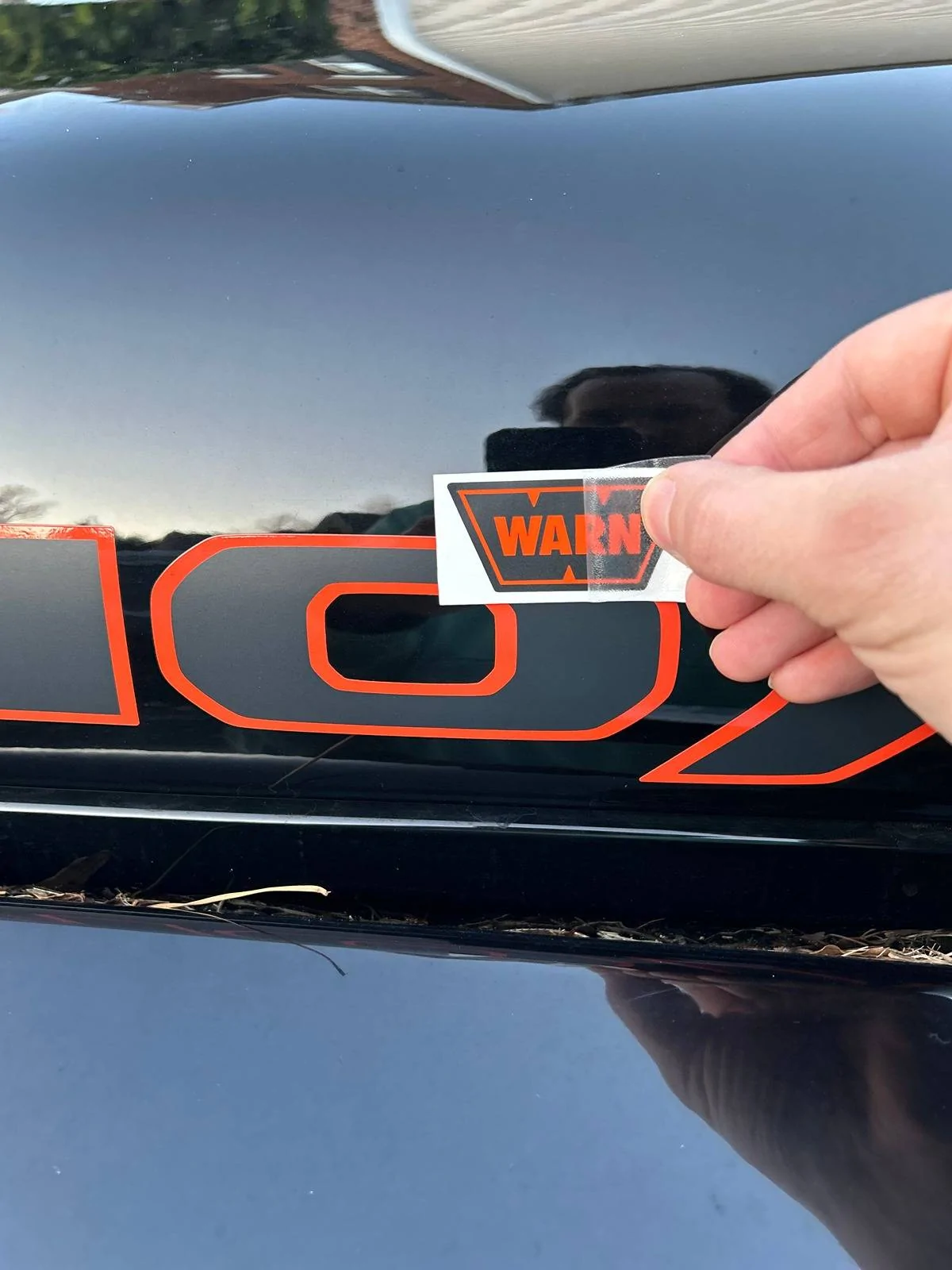 WARN 111056 Winch Replacement Decal Label Kit Set Sticker VR EVO 8 10 12 - Foto 2