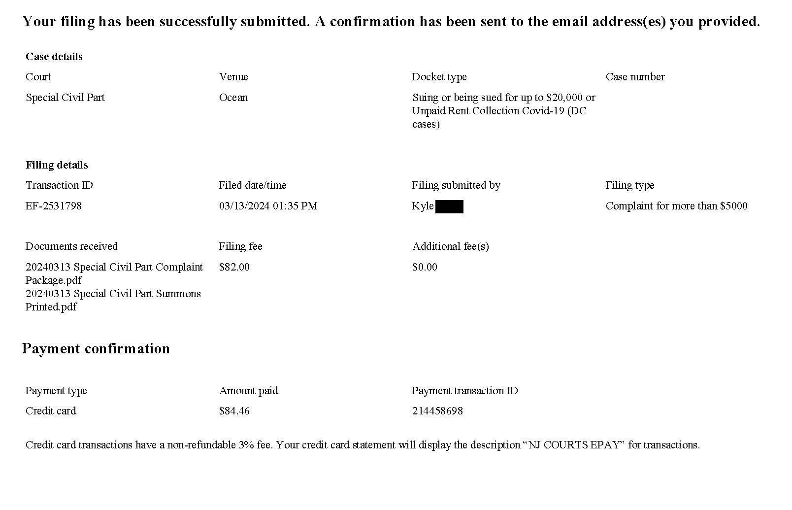 Jeep Gladiator ReveMoto Buyer Beware! 2024.03.24 - Complaint Receipt