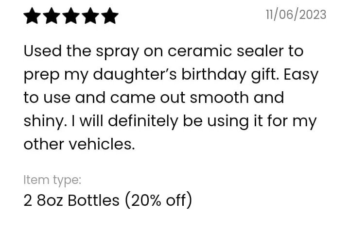 Jeep Gladiator SUMA Ceramic Coating Spray | Customer's Reviews WhatsApp Image 2024-03-13 at 22.19.29 (1)