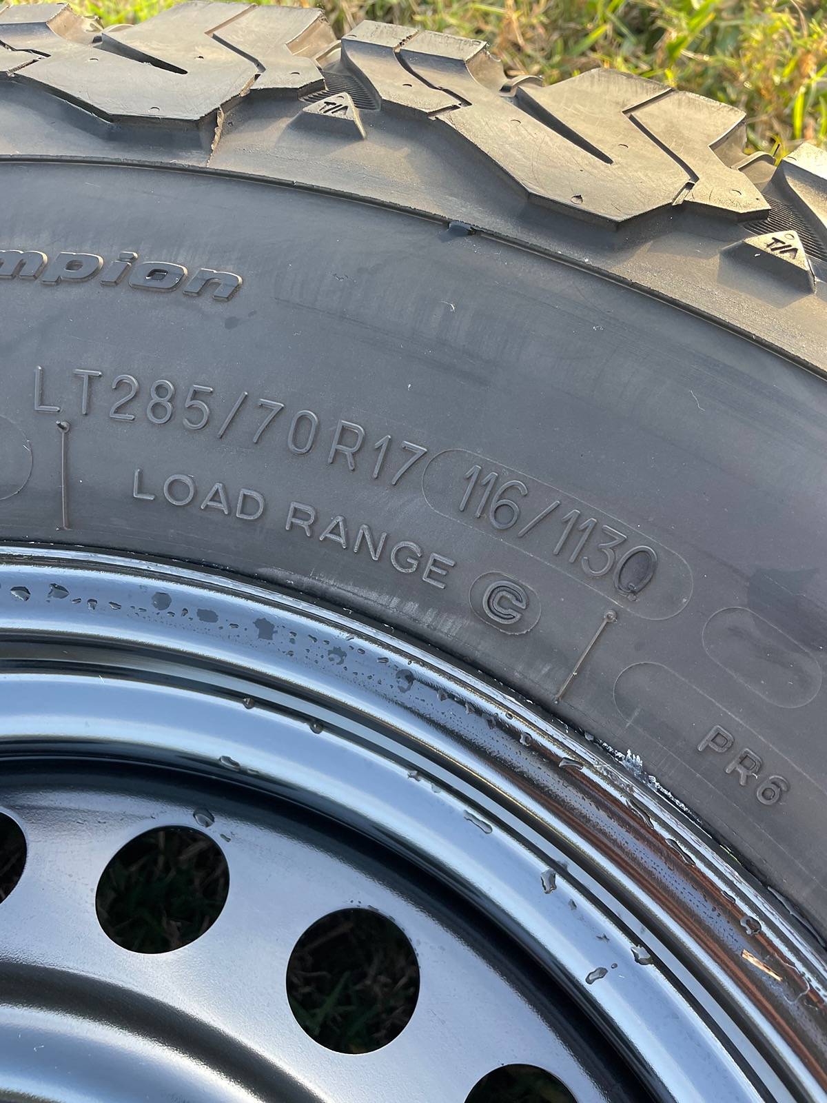 Jeep Gladiator FS- 17” steel spare from Mojave and KO2 tire $125 or BO E5D5C237-86A9-4BA0-A516-FD30292148DB