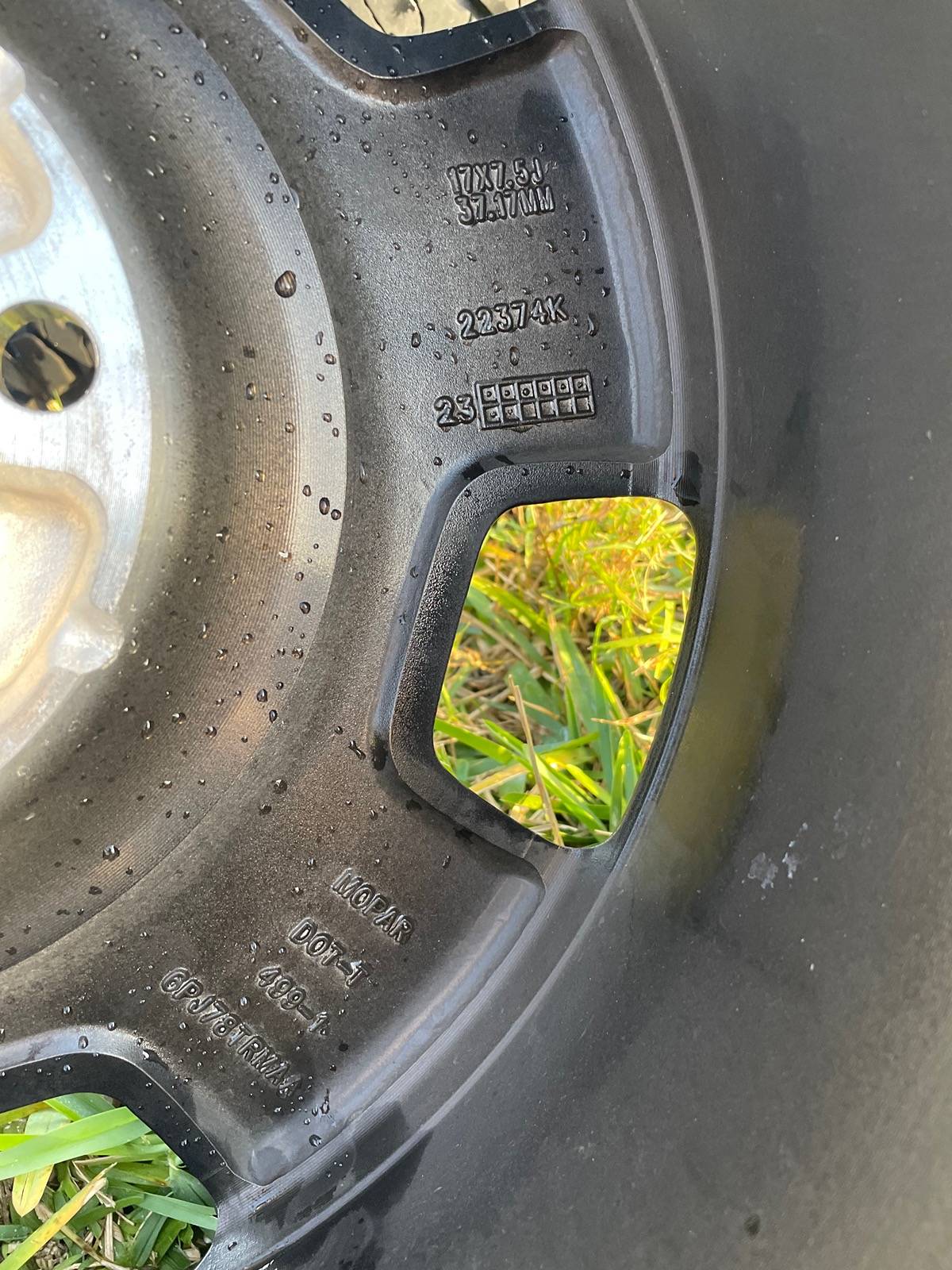 Jeep Gladiator FS- 17” steel spare from Mojave and KO2 tire $125 or BO 08008522-39B4-40DF-A0F4-969138979587
