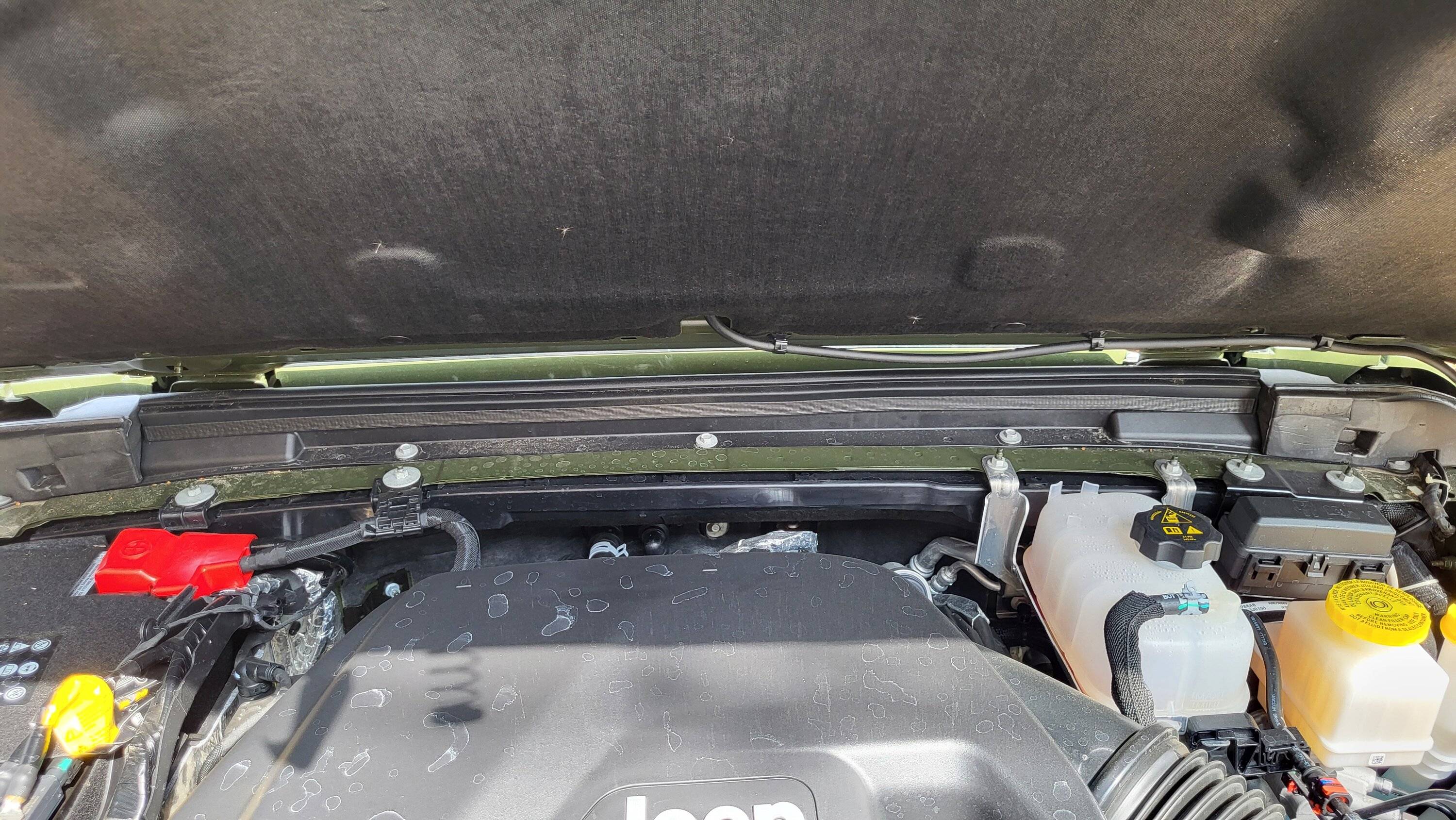 Jeep Gladiator Ham radio install with pics 20240314_135040