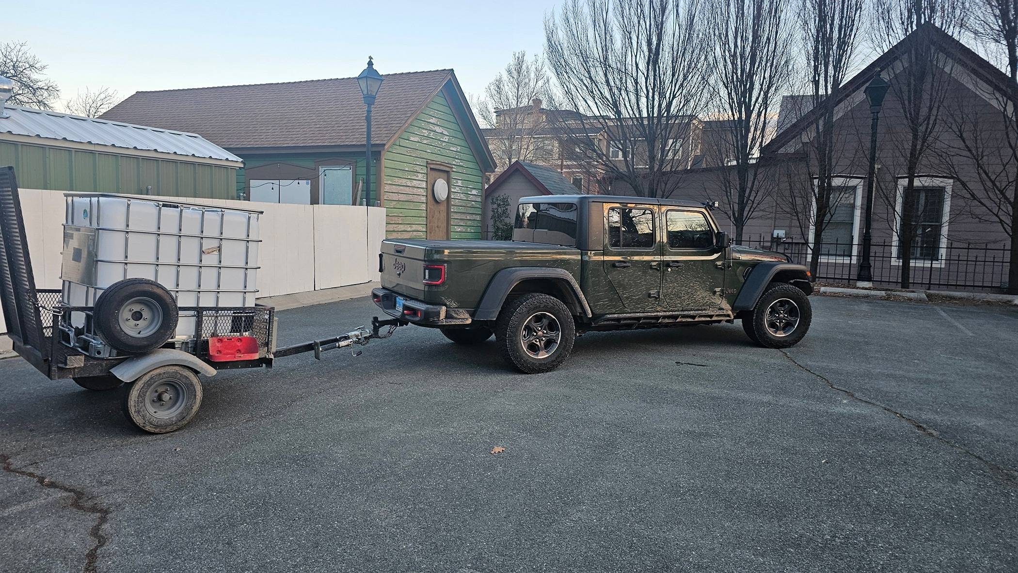 Jeep Gladiator Gladiator doing “truck stuff” 20240314_185031