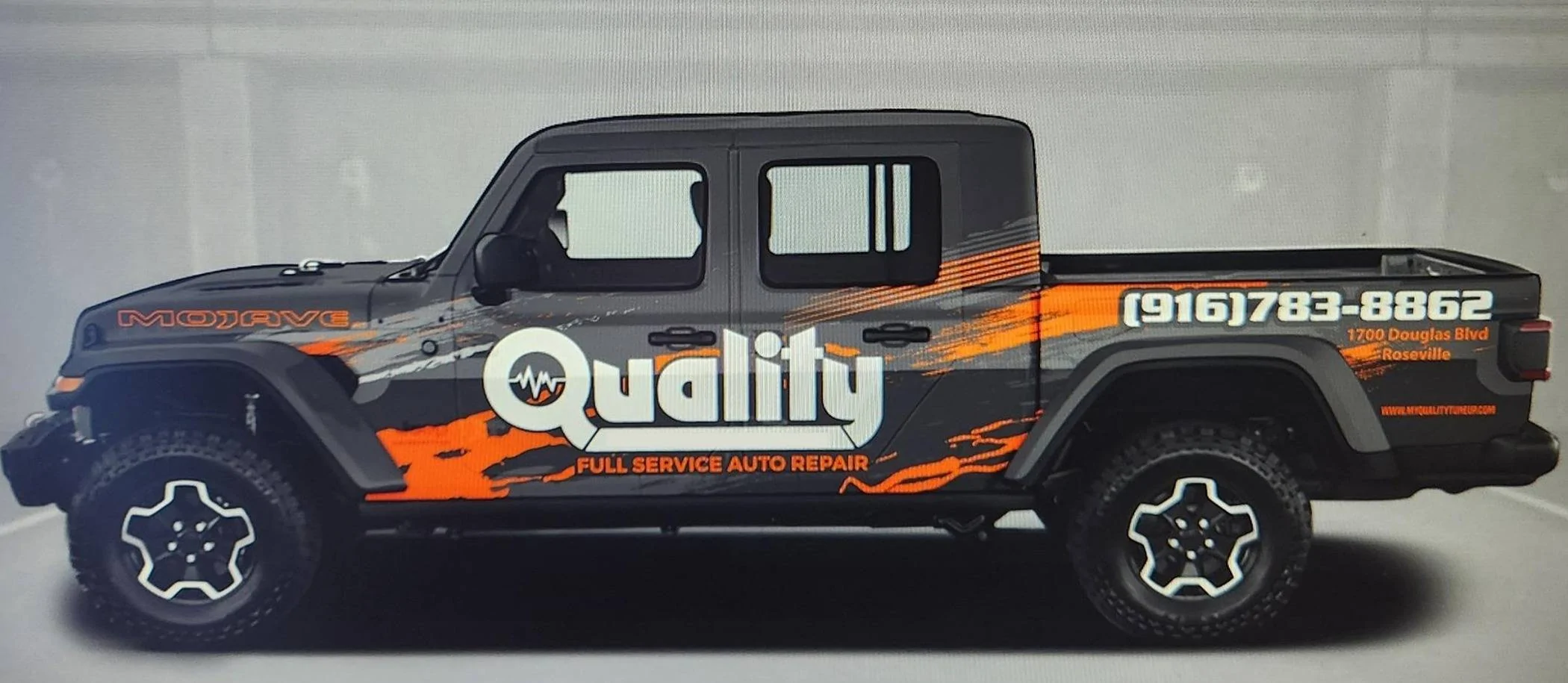 Jeep Gladiator Shop Wrap On Mojave N