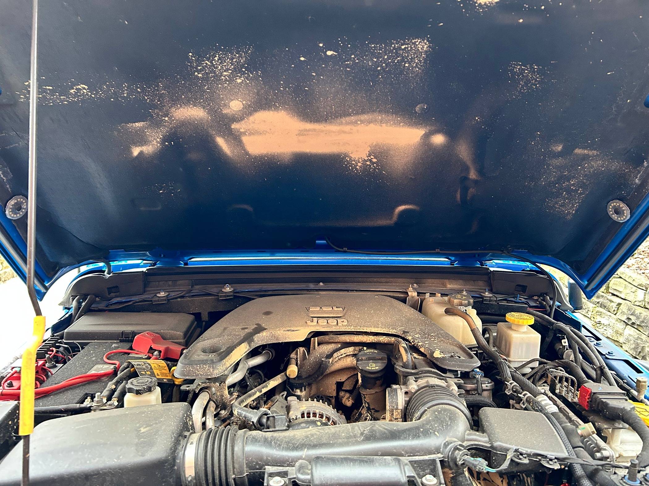 Jeep Gladiator KC under hood lighting. IMG_9751