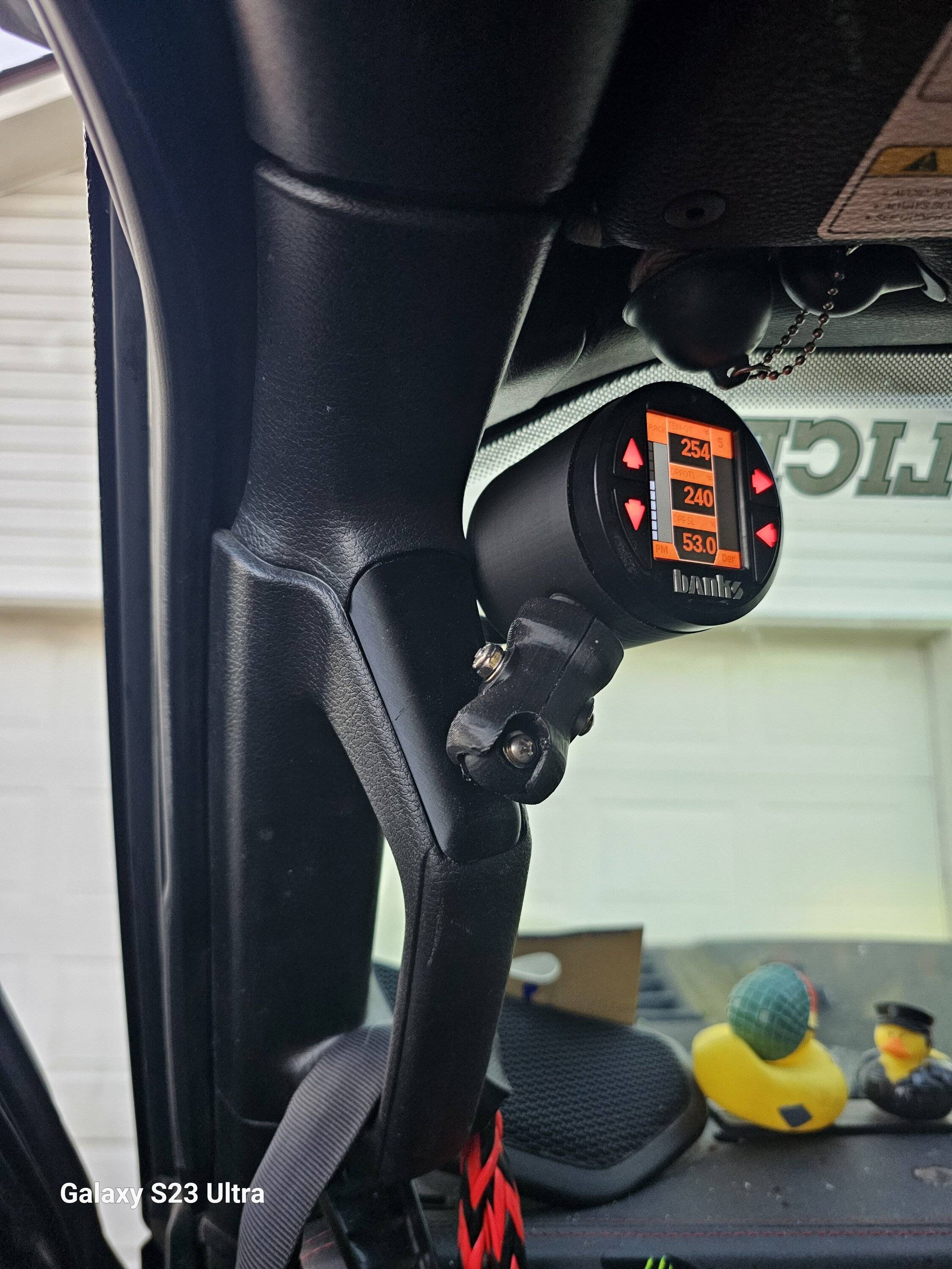 Jeep Gladiator A Pillar Gauge Pod. 20240316_080155