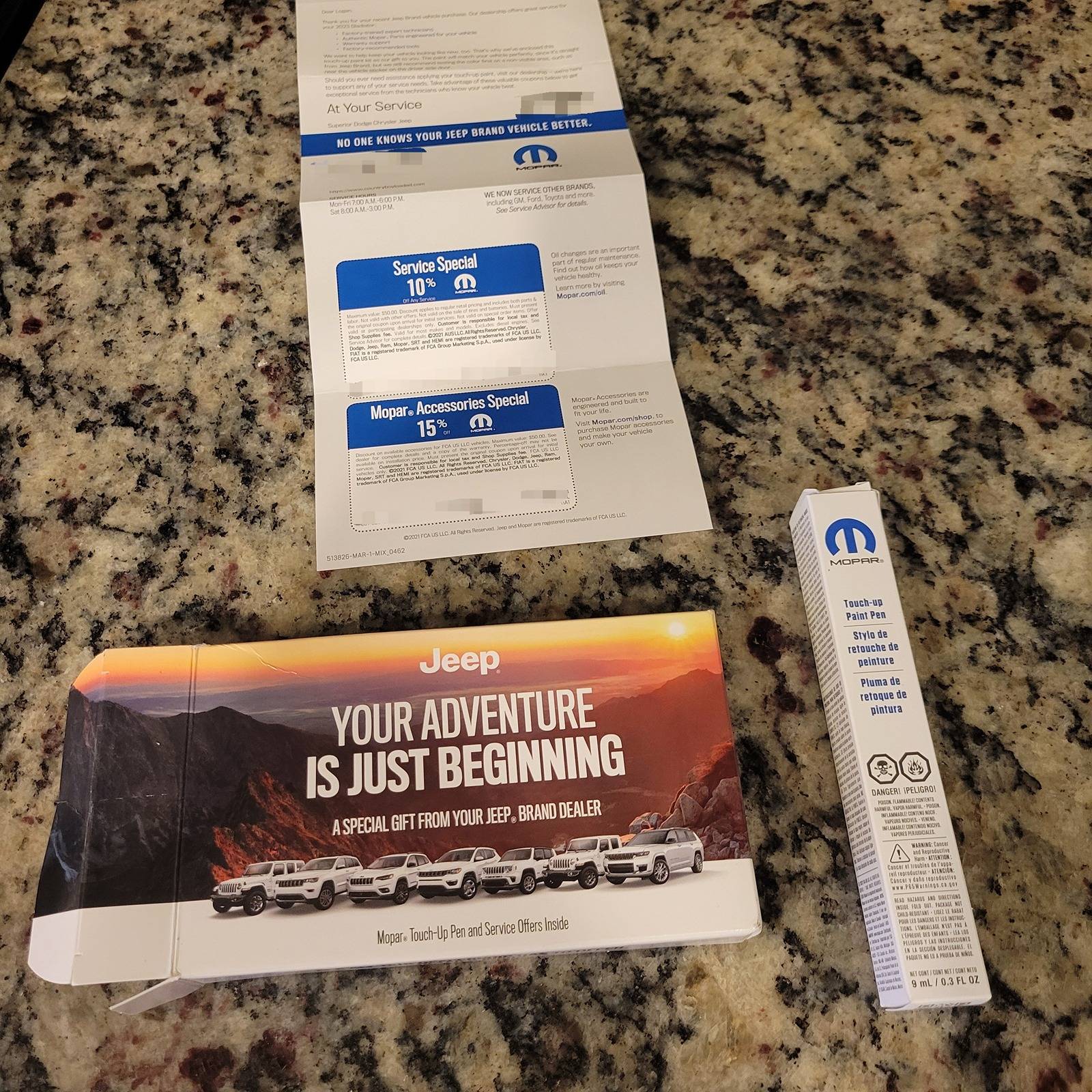 Jeep Gladiator Goodies from FCA 20240316_192121