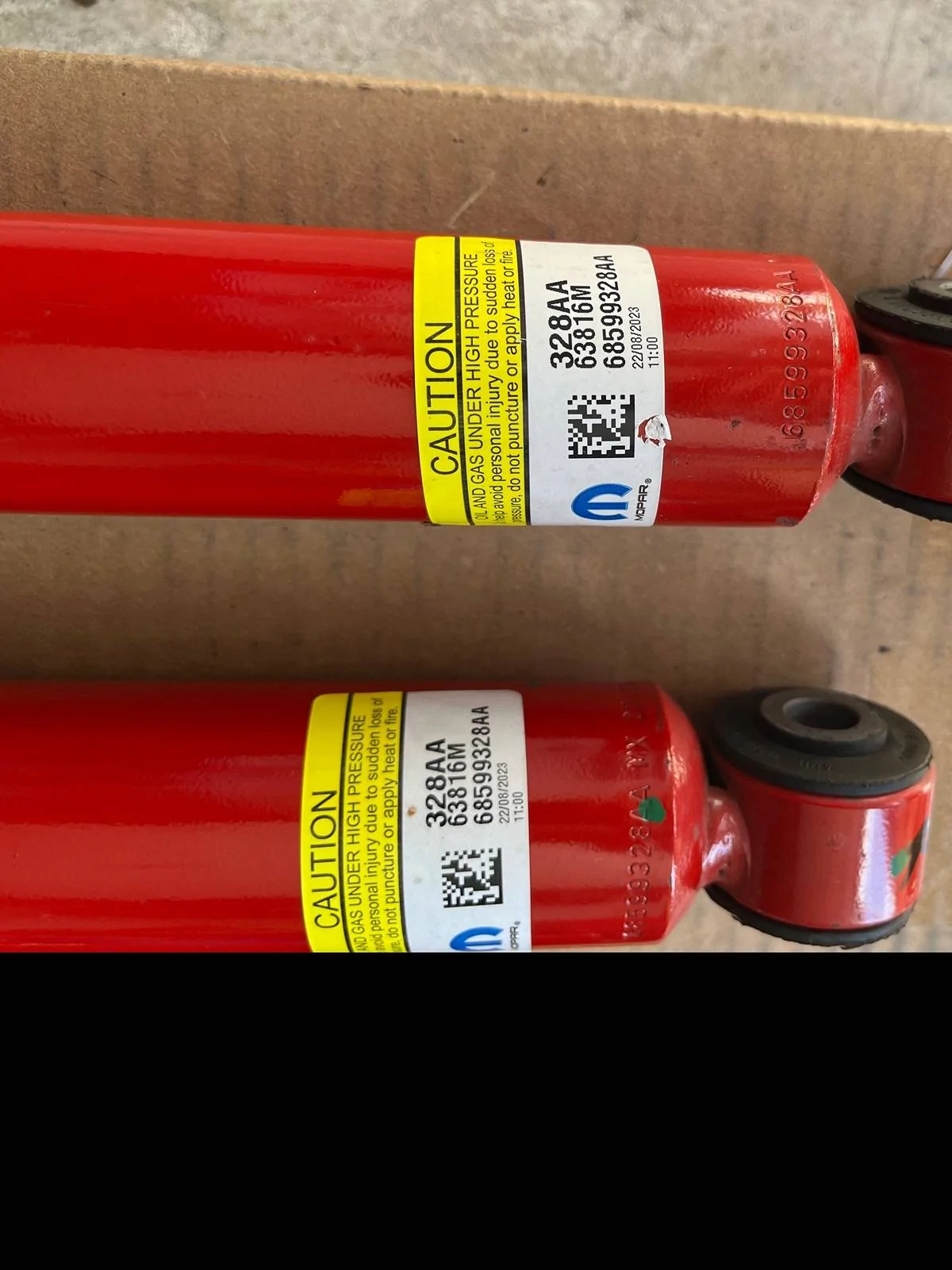 Jeep Gladiator 2023 Rubicon Shocks 0327394F-4D00-4B06-A438-6D643059D115