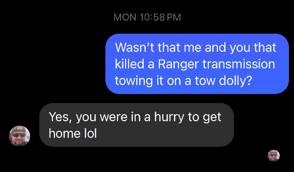 Jeep Gladiator Why does the owner's manual say no tow dollies? Ranger convo