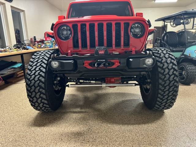 Jeep Gladiator Tips on painting Mopar steel bumper IMG_1732