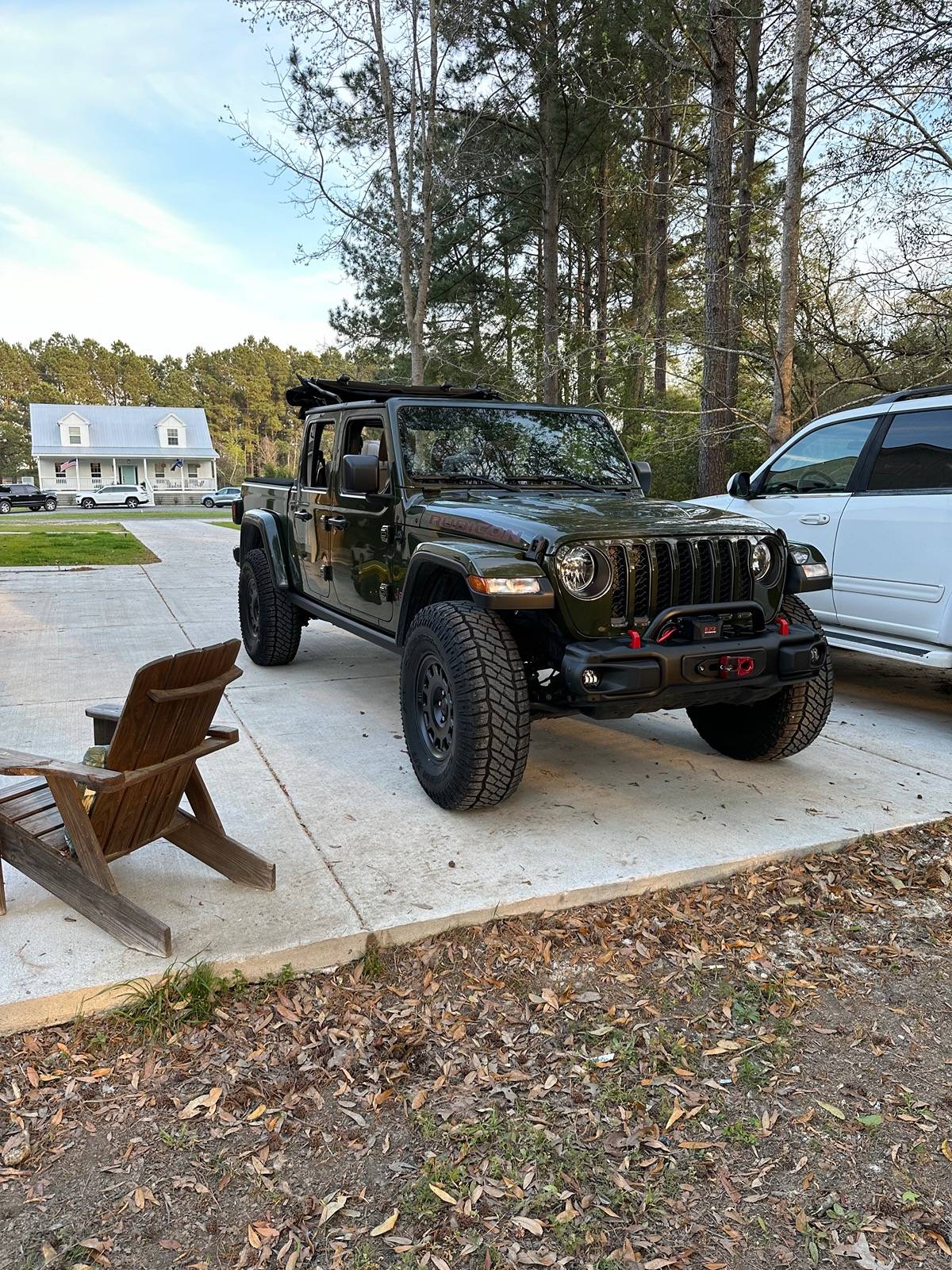 Jeep Gladiator Sarge Green Rubi in Charleston IMG_6409