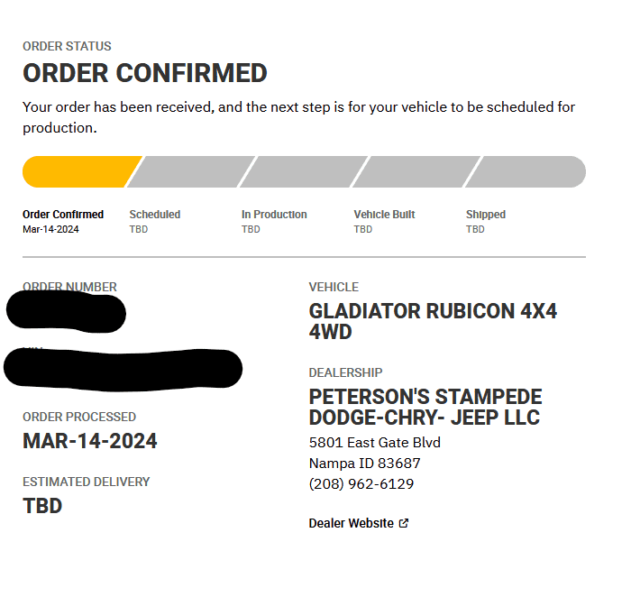 Jeep Gladiator 2024 Waiting Room orderconfirmededit
