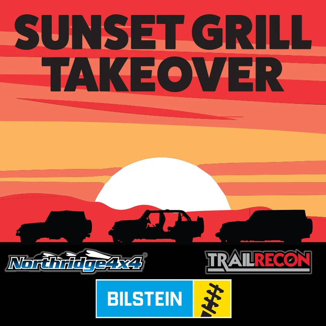Jeep Gladiator Join us for dinner at EJS 2024! social_SunsetGrillTakeover